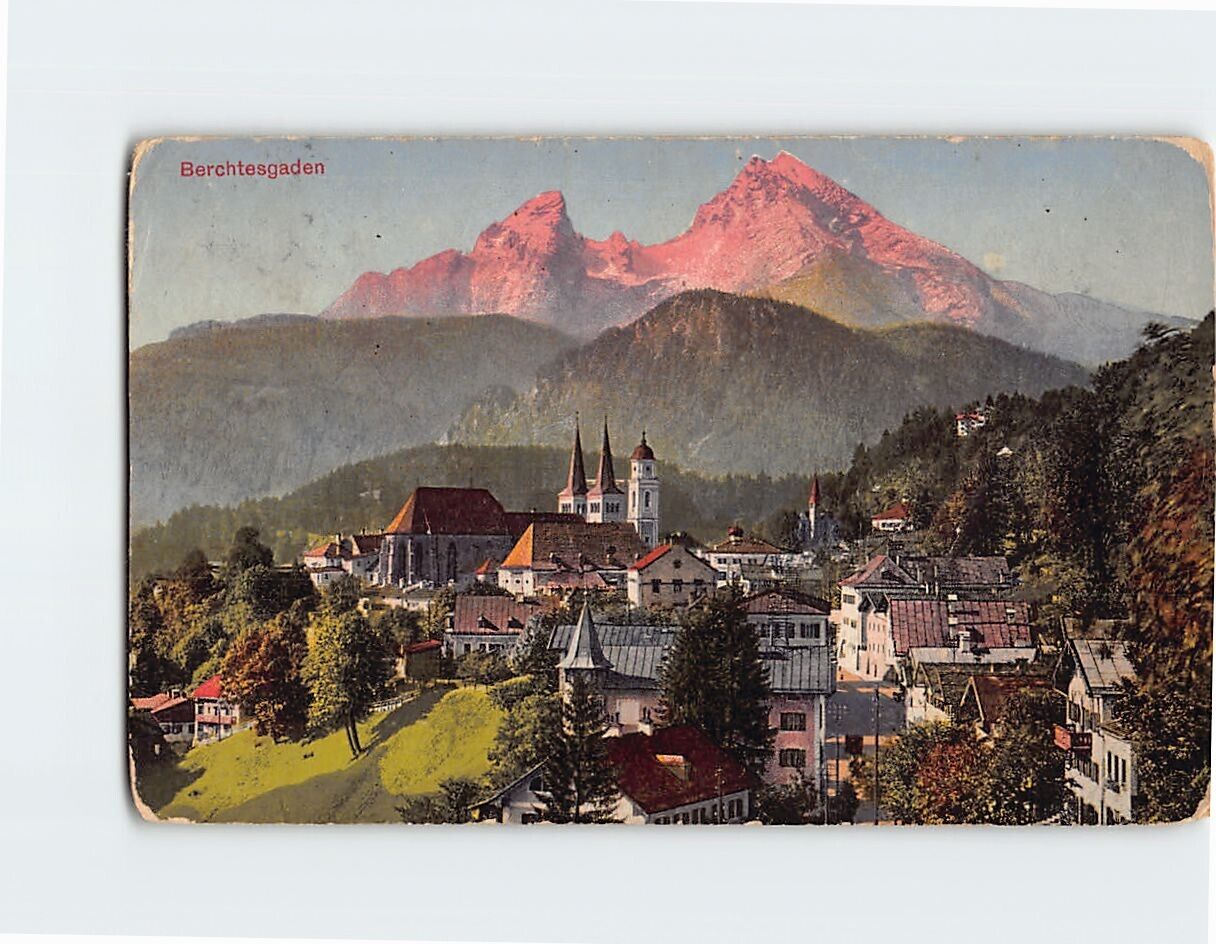Postcard View in Berchtesgaden Germany