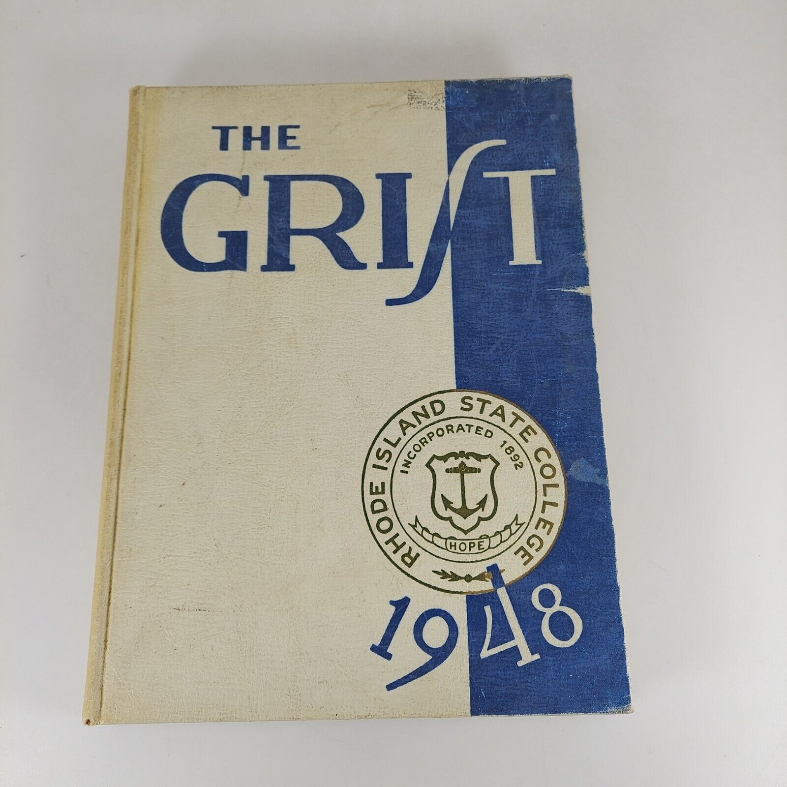 The Grist 1948 Rhode Island State College (URI) Yearbook, Kingston, Rhode Island