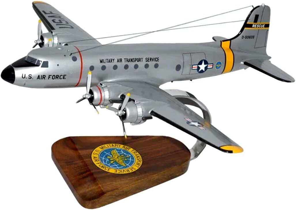 USAF Douglas C-54 Skymaster MATS Transport Desk Display 1/72 Model SC Airplane