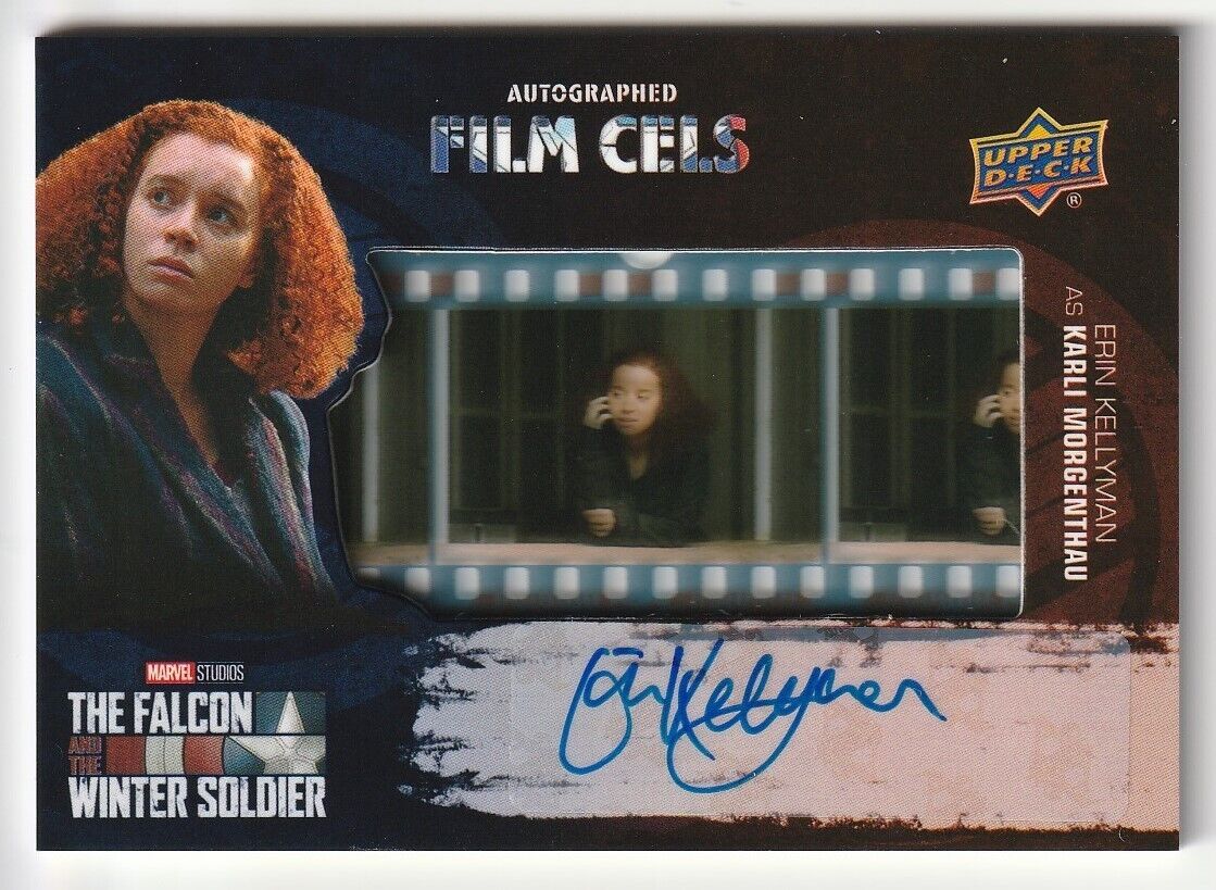 2022 Marvel Studios' The Falcon and Winter Soldier Film Cels Erin Kellyman Auto