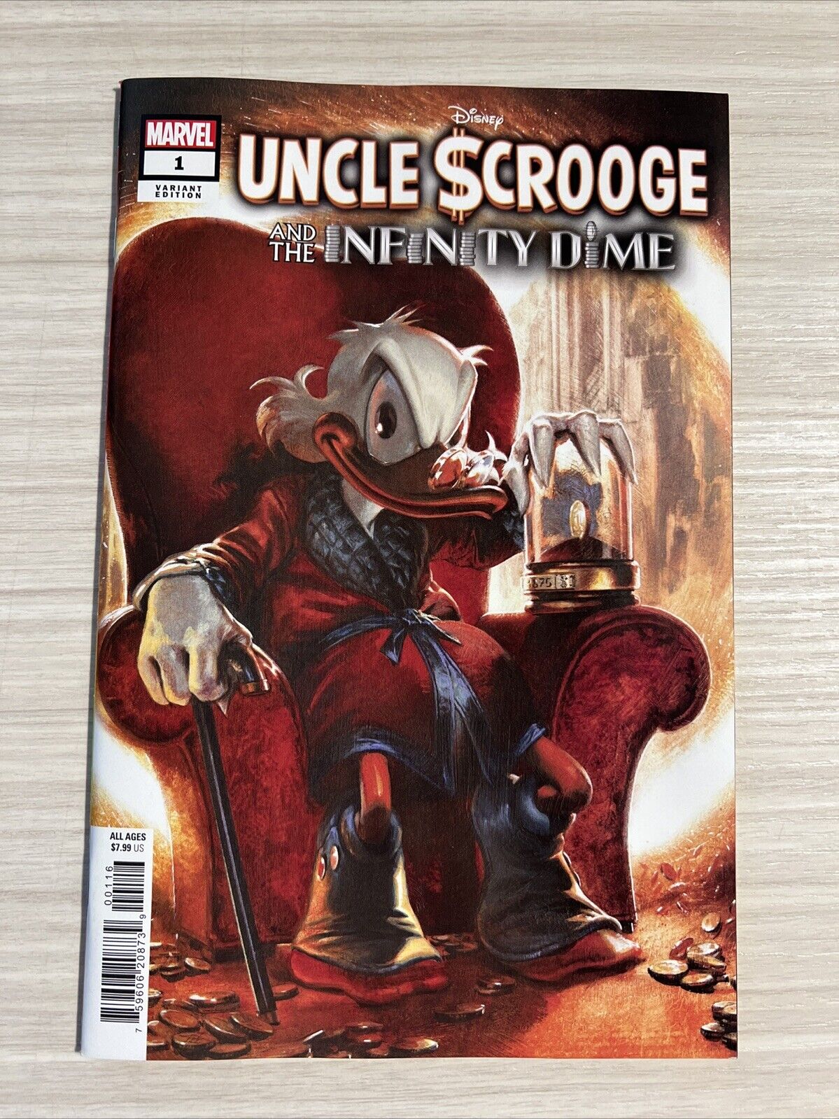 Uncle Scrooge And The Infinity Dime #1 1:10 Dell\'Otto Variant Marvel Comics 2024
