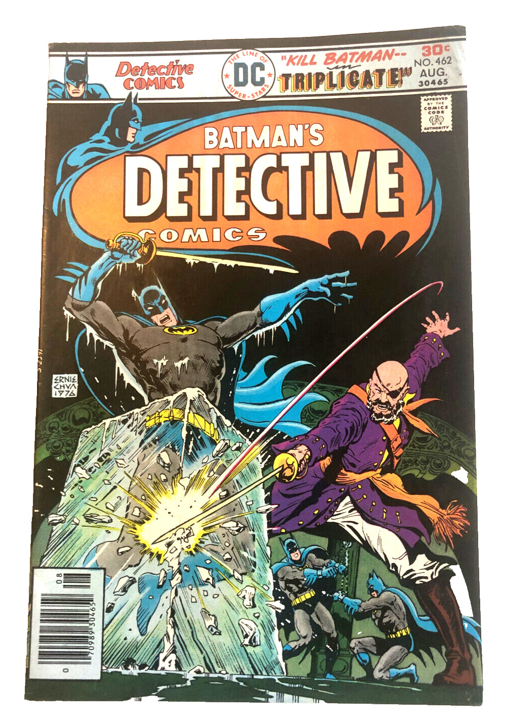 Detective Comics #462  Batman Captain Stingaree Elongated Man 1976 DC Original