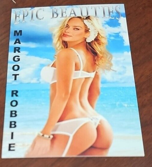 Epic Beauties Margot Robbie Series 1 Trading Card #14/20 only 500 made