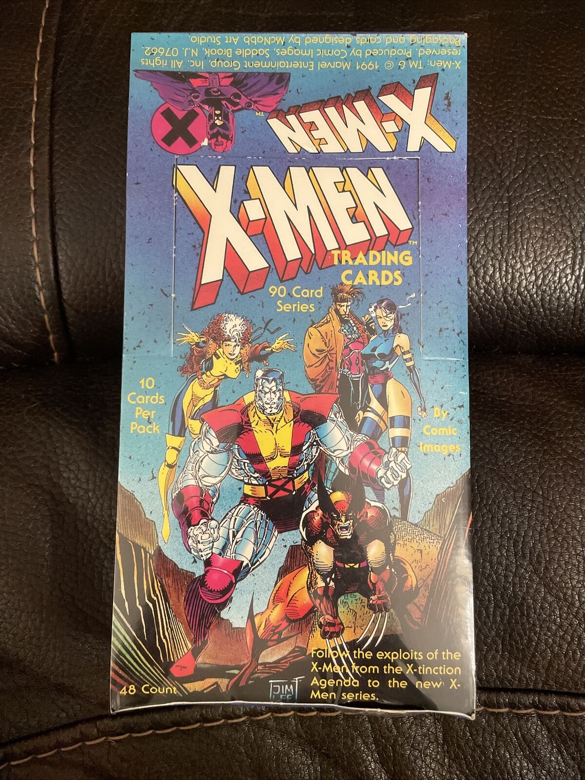 1991 X-MEN TRADING CARDS COMIC IMAGES FACTORY SEALED BOX