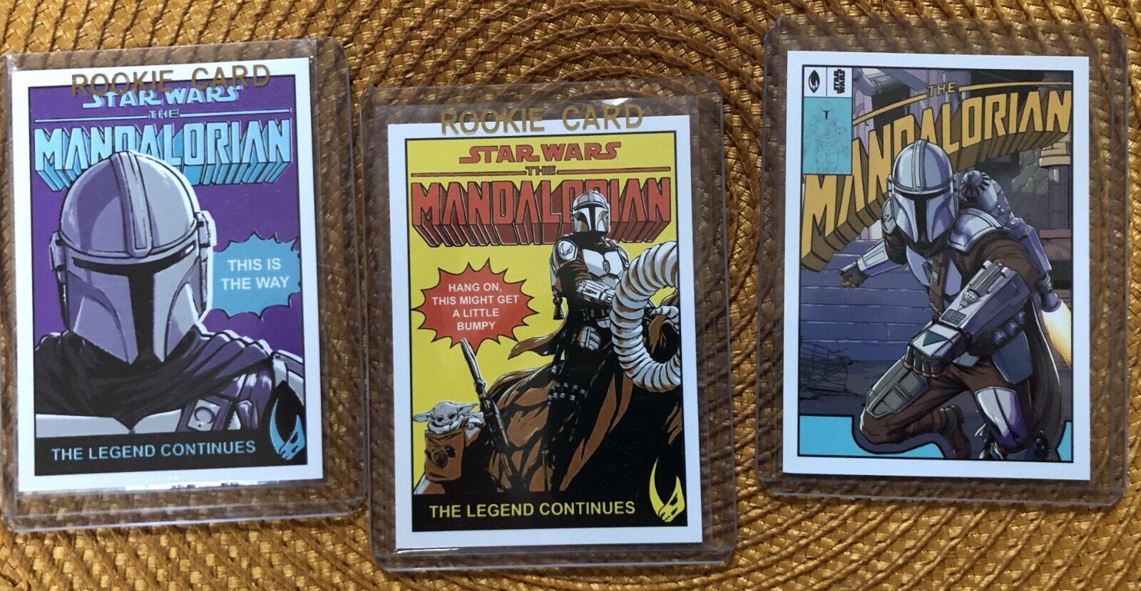 Topps Mandolorian Cards - Inserts, Comic Book Covers - Low Starting Price