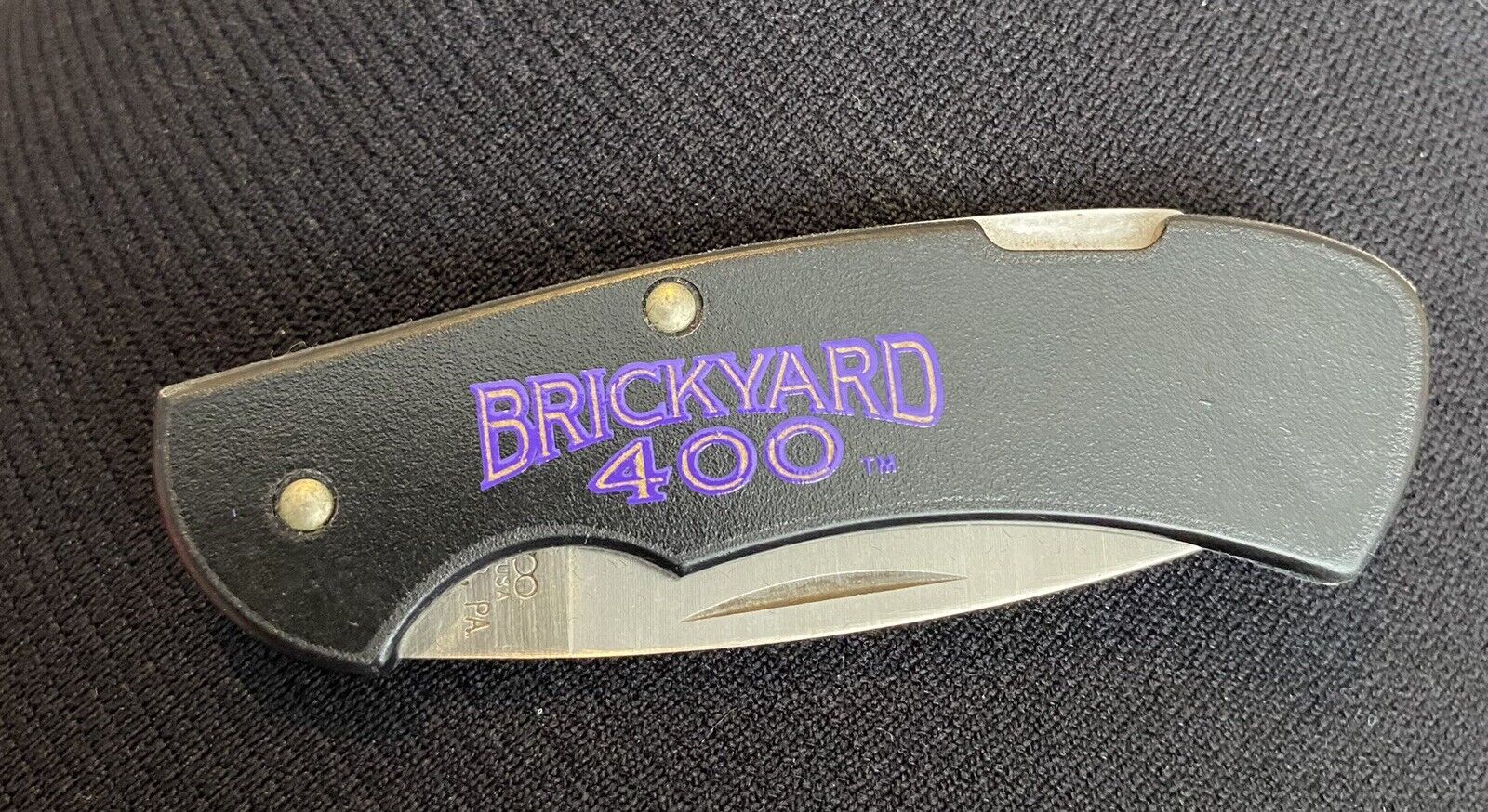 Zippo Brickyard 400 Knife In Felt Box