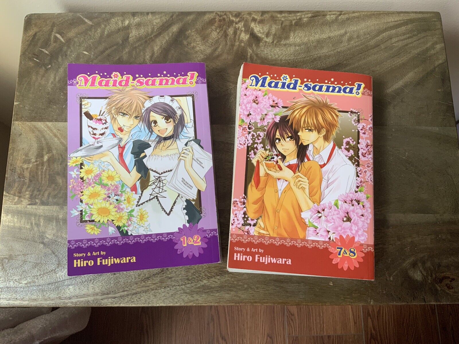 Maid-sama Manga 1 -2 And 7-8 English
