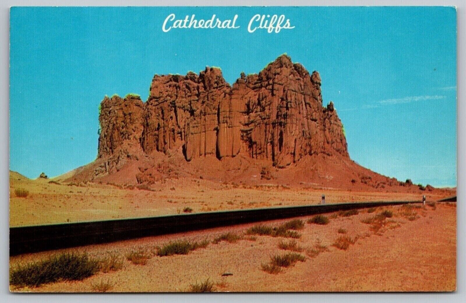 Cathedral Cliffs Northwestern NM New Mexico Postcard UNP VTG Petley Unused