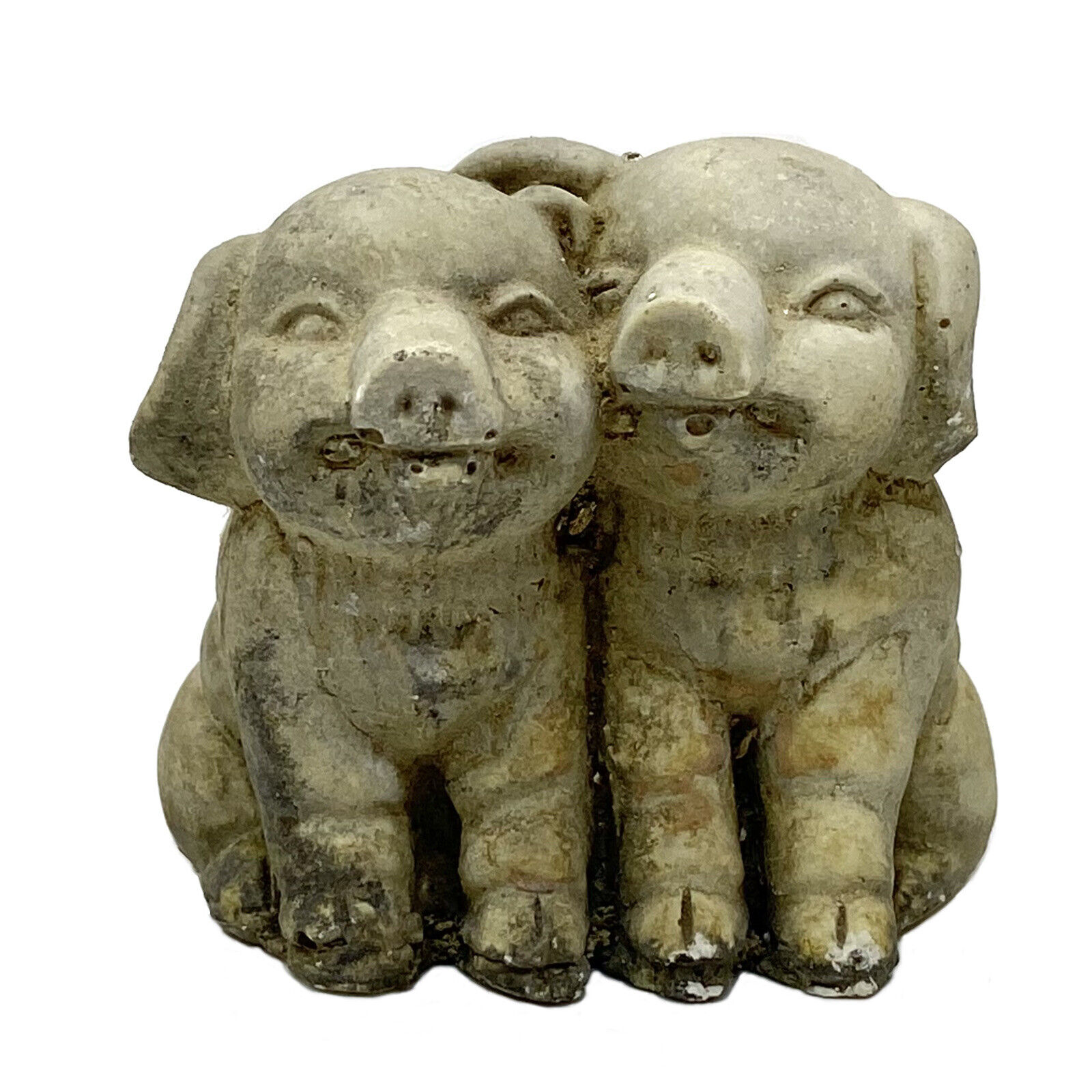 Antique Pair of PIGS Figurine