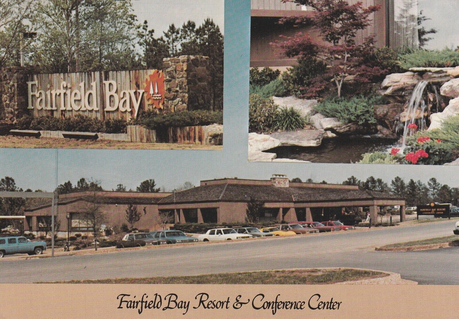 Vintage Postcard Fairfield Bay Resort and Conference Center Arkansas Unposted