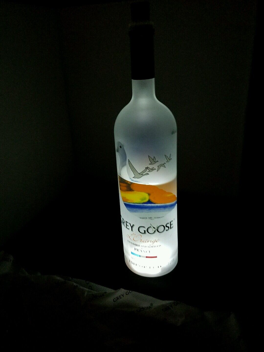 60 Grey Goose Collection branded Bottle LED light up pads Unique and rare Party