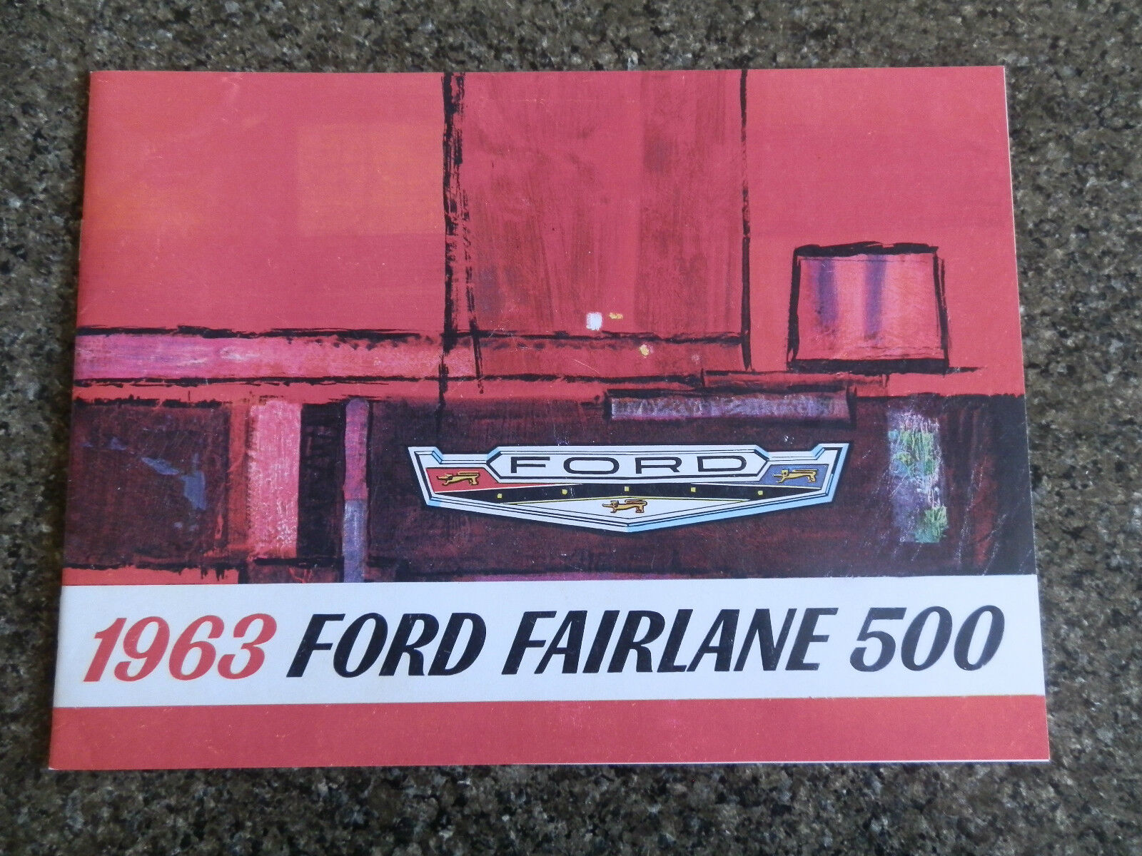 1963 FORD FAIRLANE  \'\' FORD AUST \'\'  BROCHURE.  