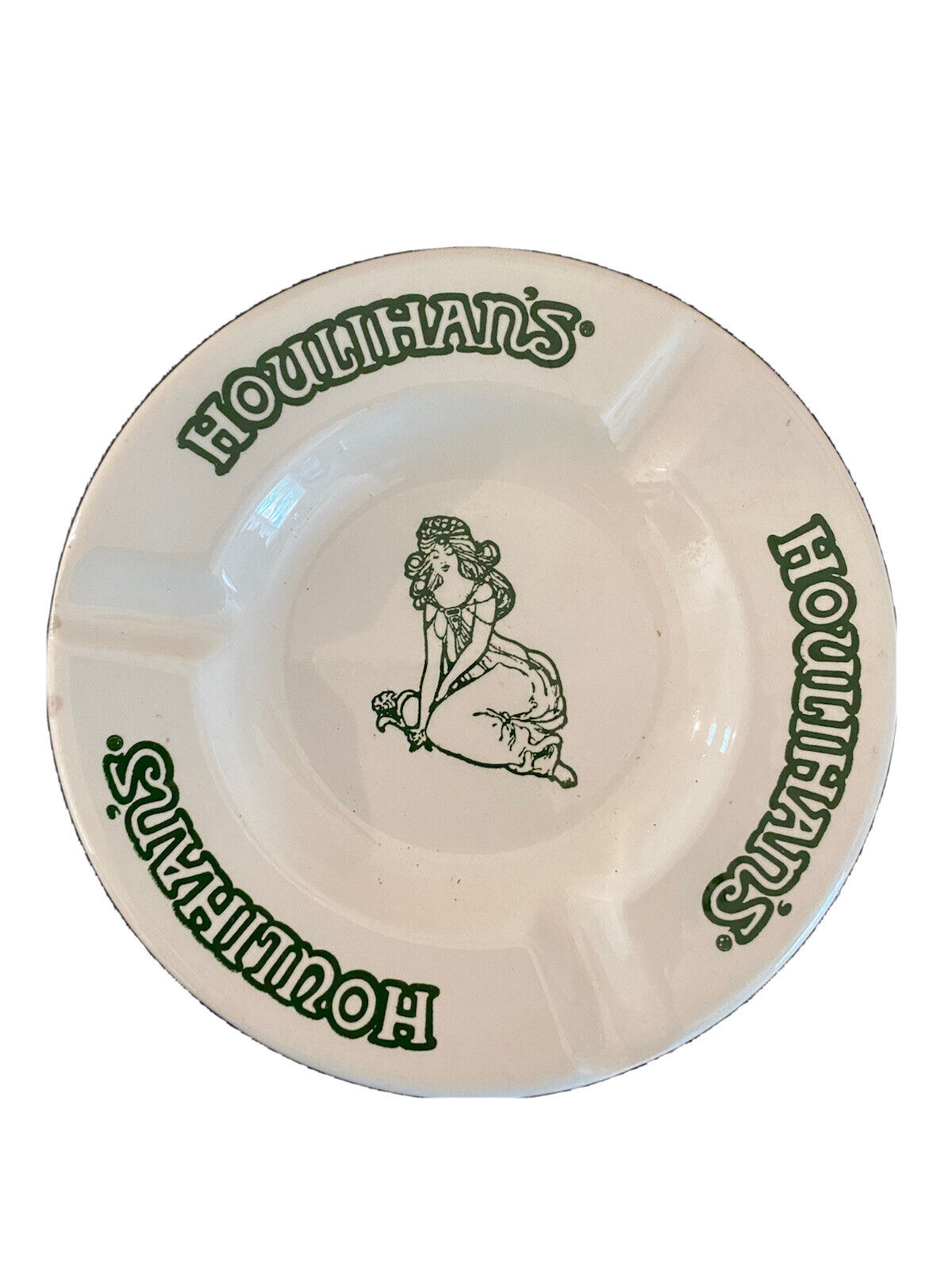 Houlihan\'s Ashtray Small Plate Vintage 5.5\