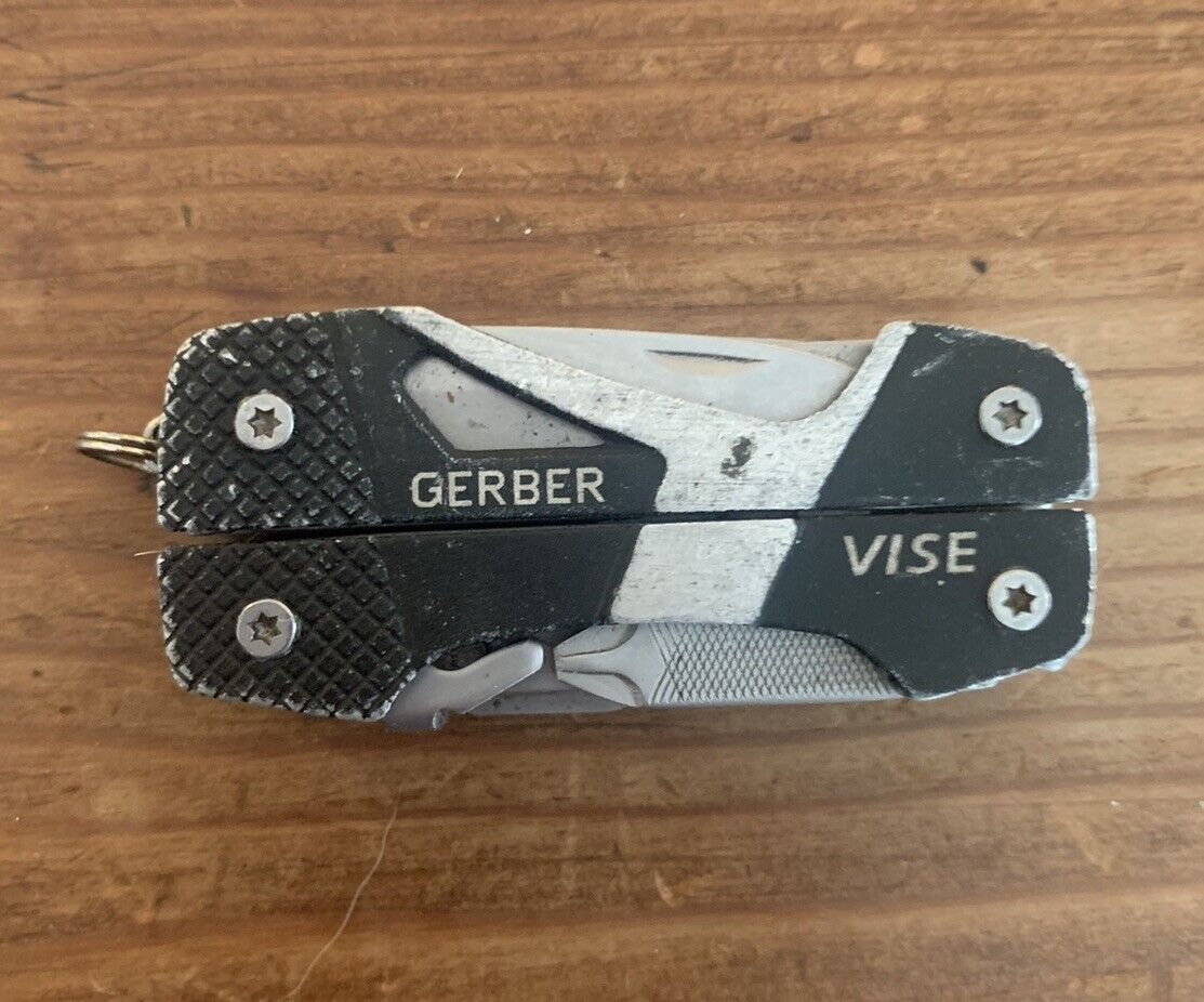 GERBER Vise Multi-Tool - BLACK - Good Pre-Owned Condition - Ships For $.01