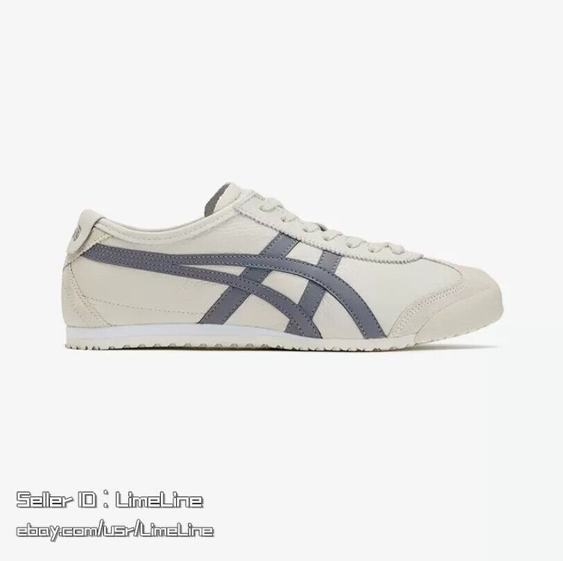 classics Unisex Onitsuka Tiger MEXICO66 Sneakers Beige/Grass Green leisure Shoes