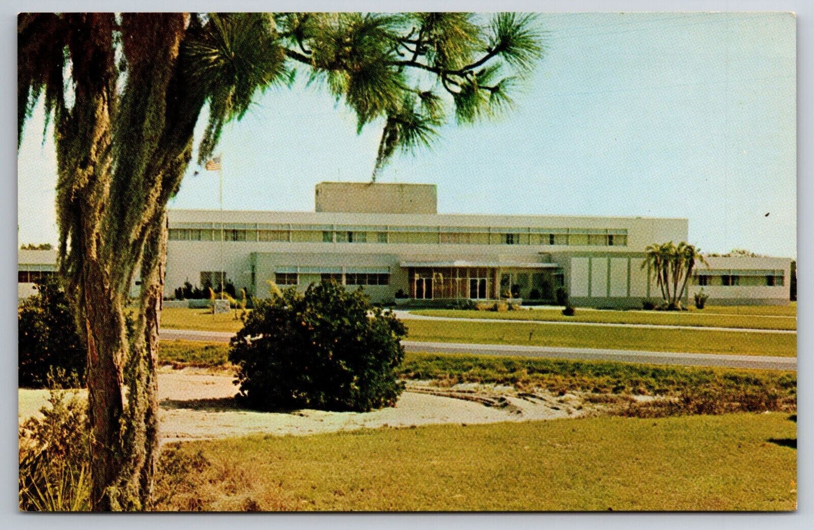 Vintage Postcard FL Sebring Highlands General Hospital -2725
