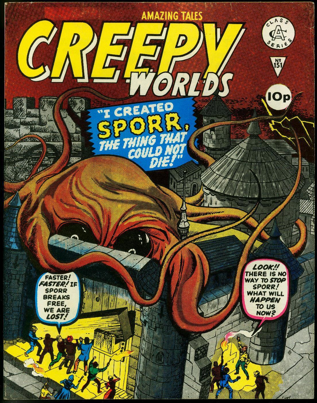 Creepy Worlds--#151--1960\'s--COMIC BOOK--Marvel--VF