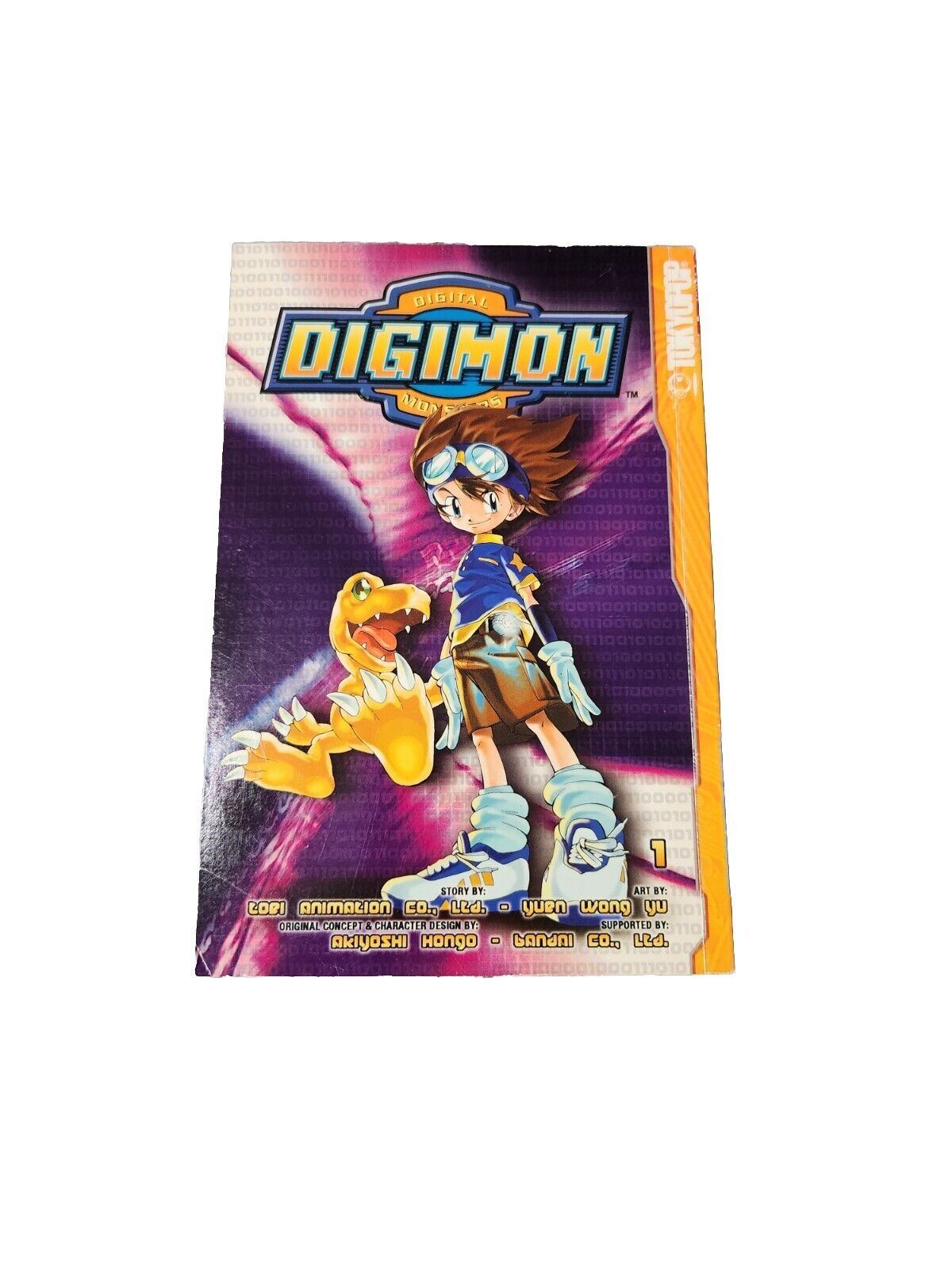 Digimon volume 1 by Akiyoshi Hongo 2003 OOP Manga
