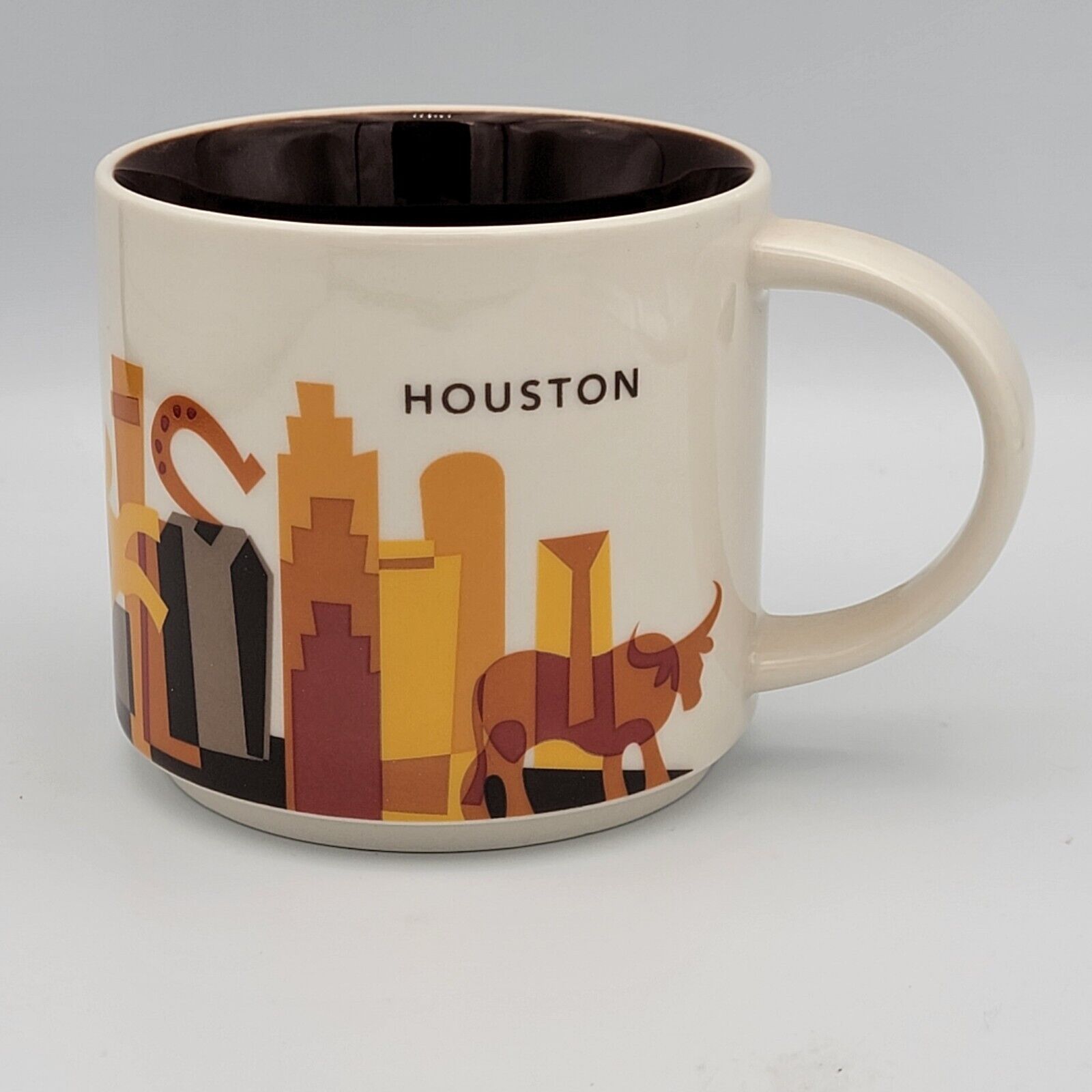 Starbucks Houston Texas Coffee Mug You Are Here Collection Series Tea Cup