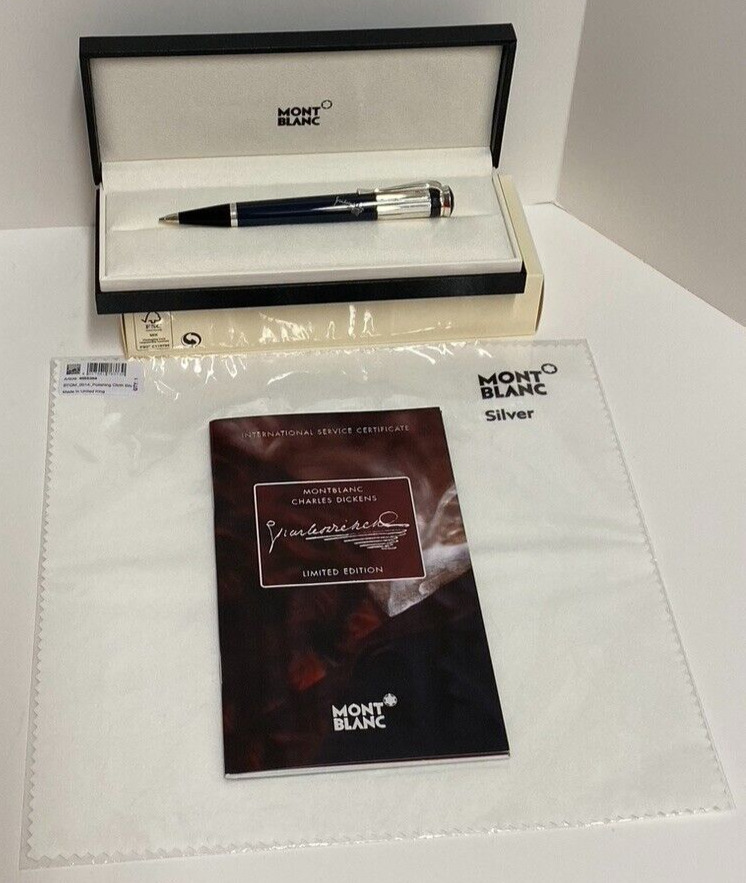 NEW MONTBLANC CHARLES DICKENS WRITERS EDITION MECHANICAL PENCIL