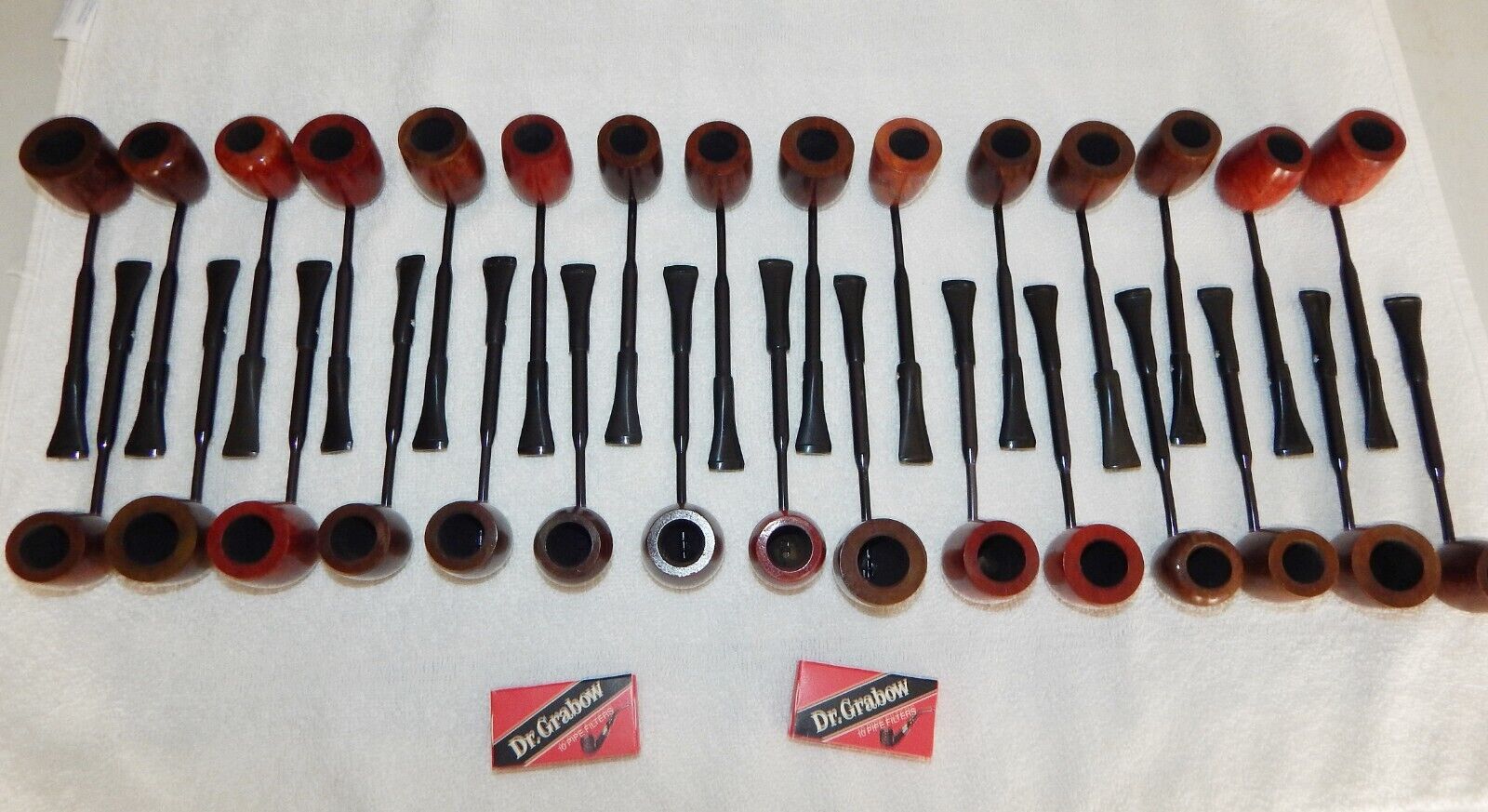 Rare Vintage Dr. GRABOW CDL USA Made Survivor Pipe Lot of 30 NEVER SMOKED
