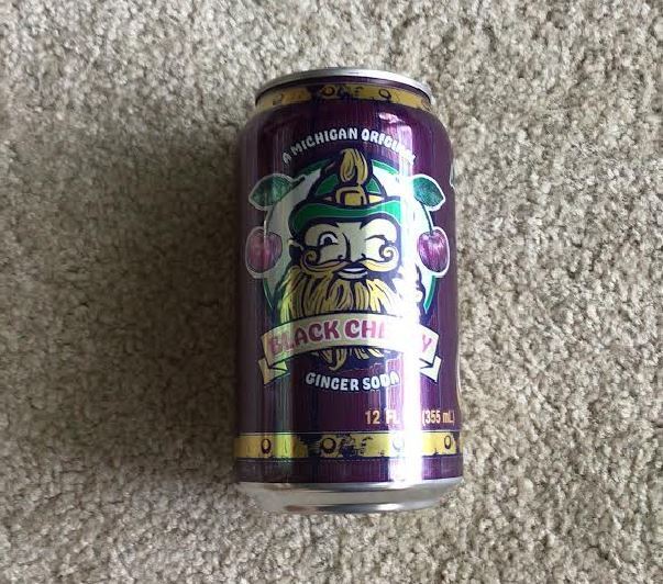  VERNORS BLACK CHERRY Ginger Ale 12 Fl. Oz. Can LIMITED EDITION