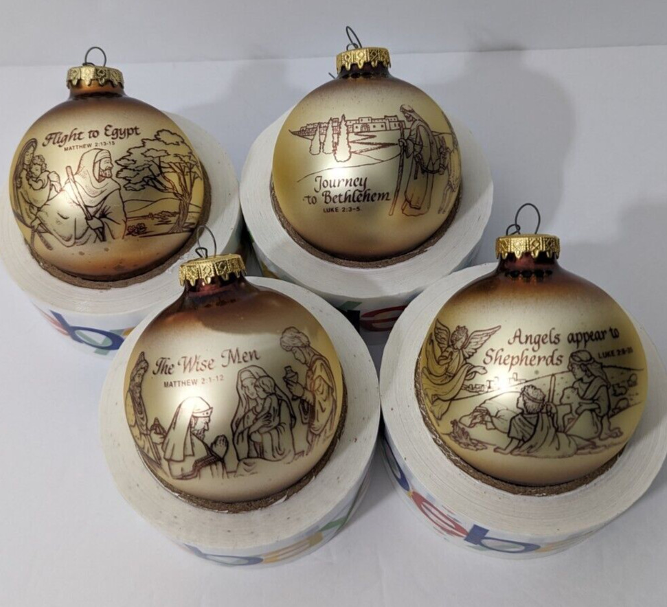 Vintage Bronner' s Christmas Ornaments 3