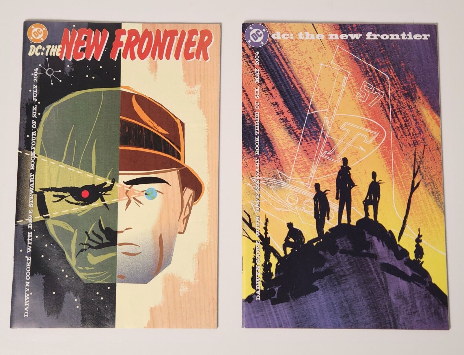 DC: The New Frontier #3, #4 (of 6) Darwin Cooke 2004