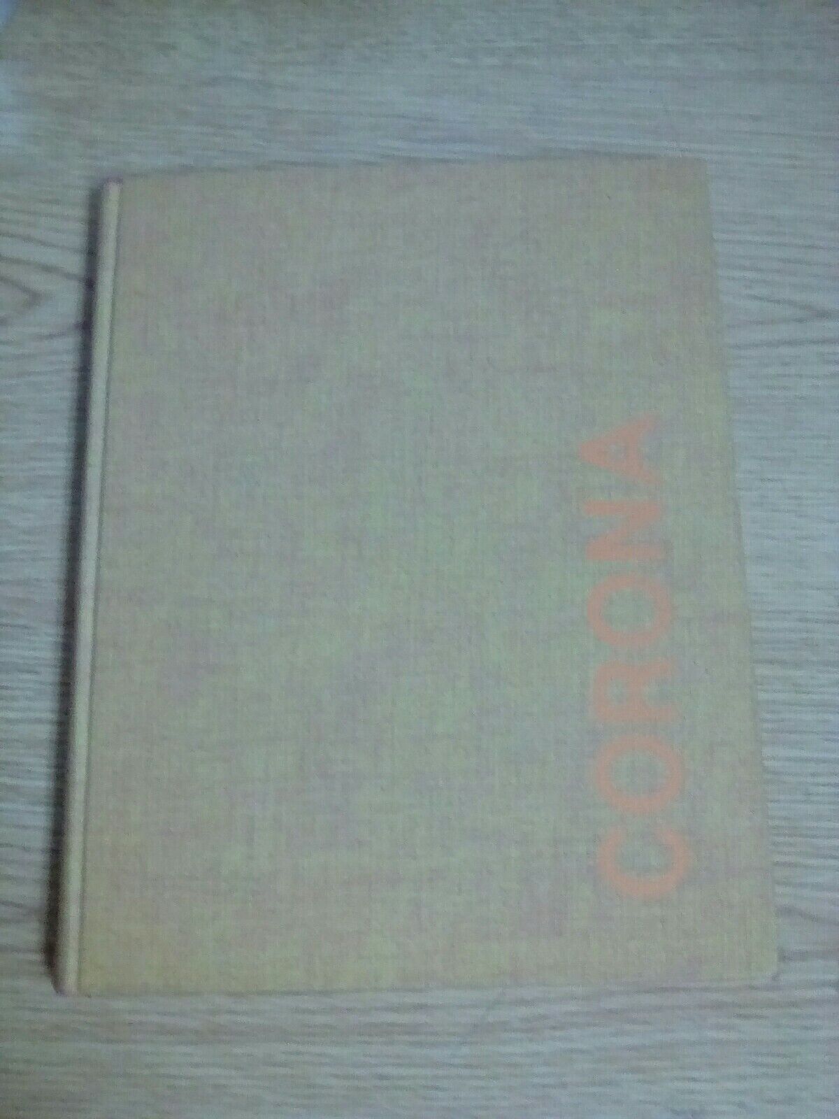 1966 Corning Community College Corning NY College Yearbook Corona