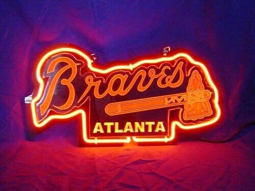 New Atlanta Braves 3D Carved 14
