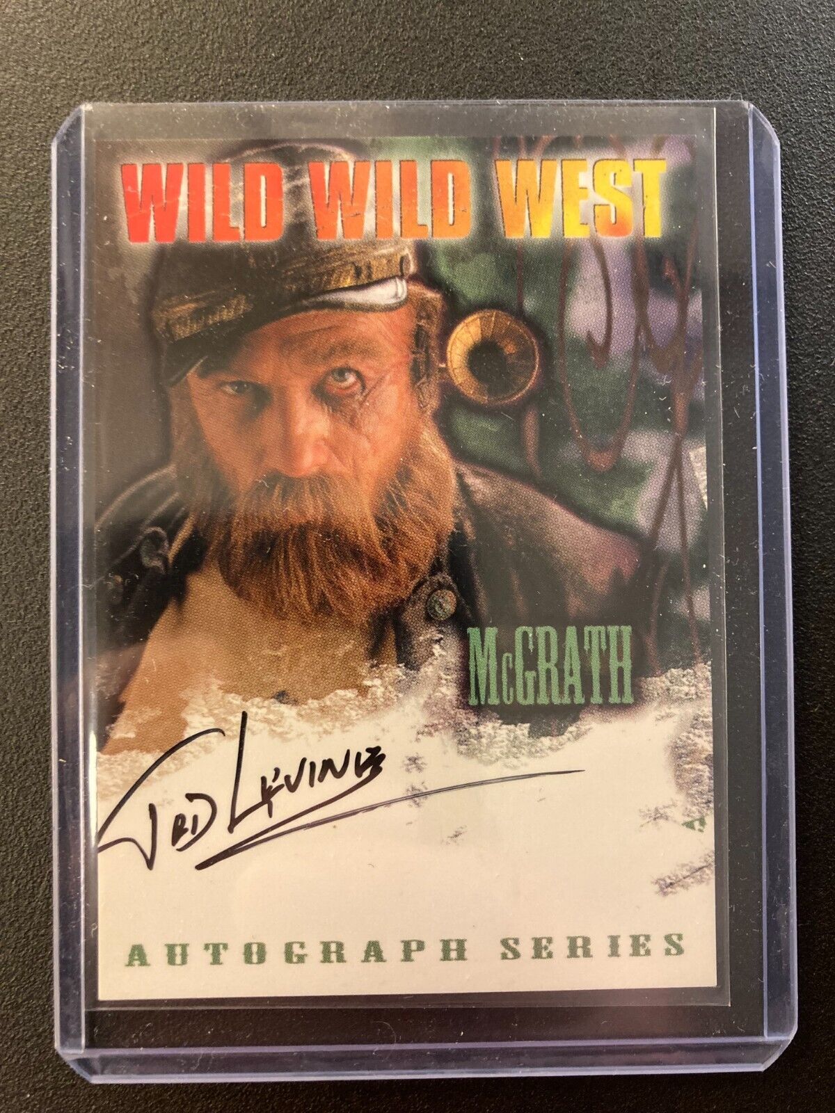 Ted Levine AUTO Skybox Wild West 1999 Autograph Buffalo Bill Silence Lambs SP 99