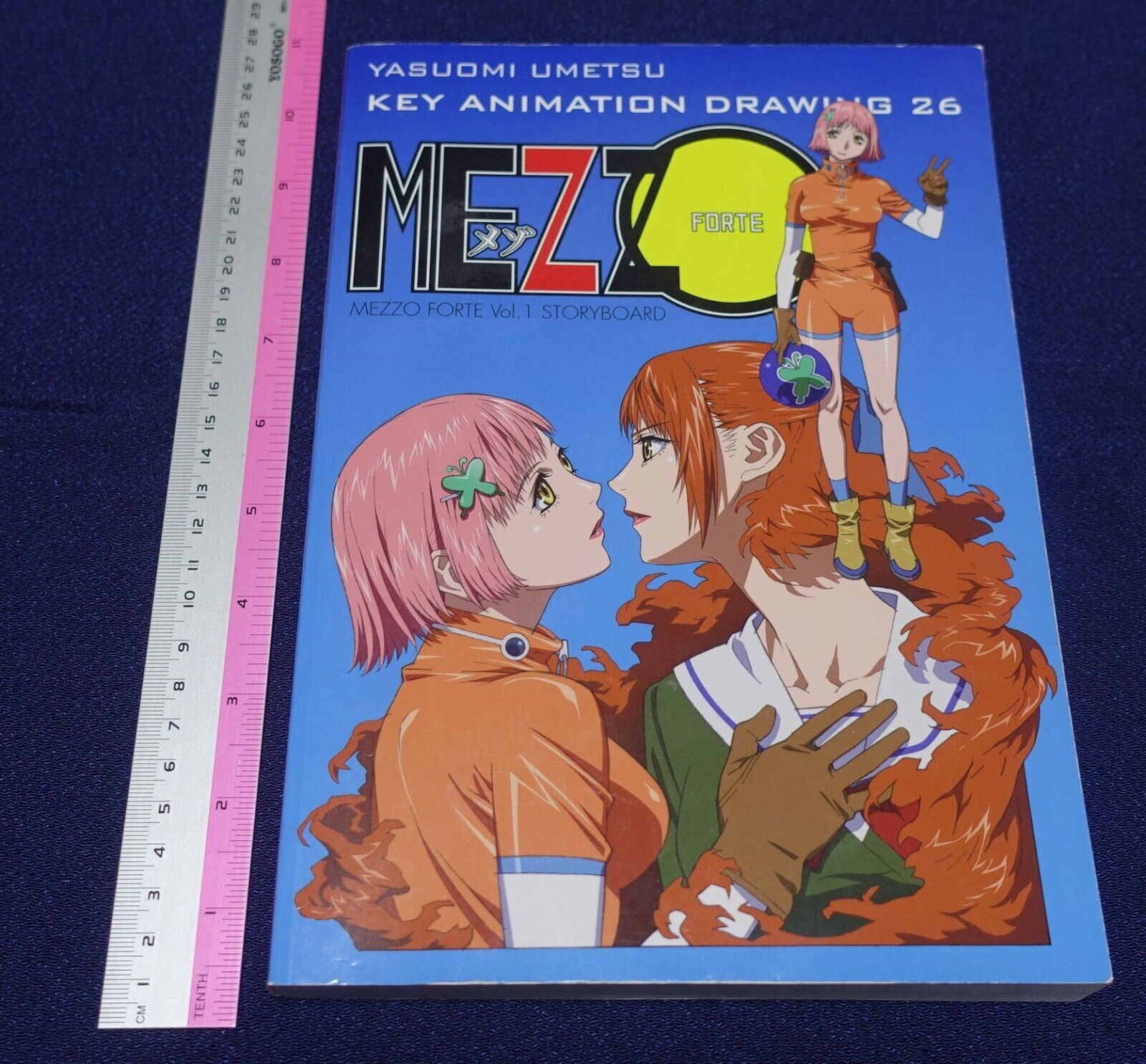 Yasuomi Umetsu KEY ANIMATION DRAWING 26 MEZZO FORTE STORY BOARD 320page
