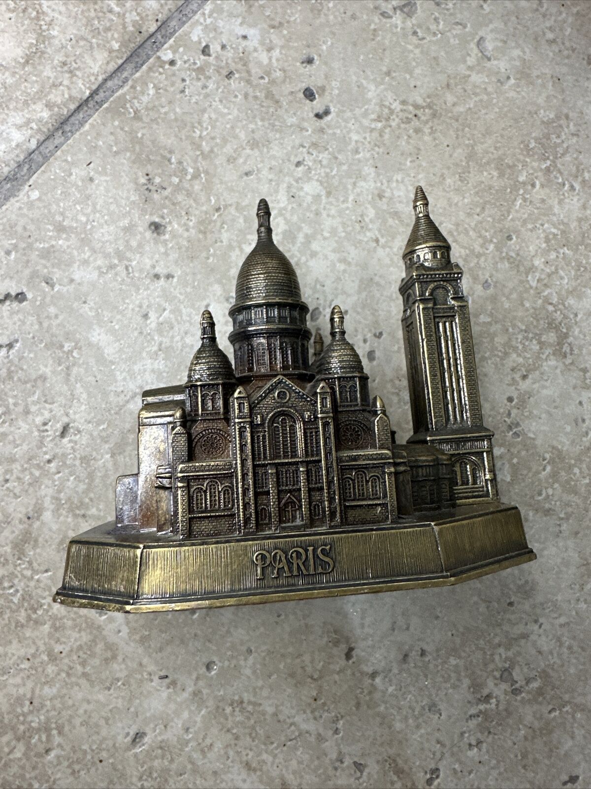 R&S Paris France Sacre Coeur Pewter/Metal PARIS Figurine 4