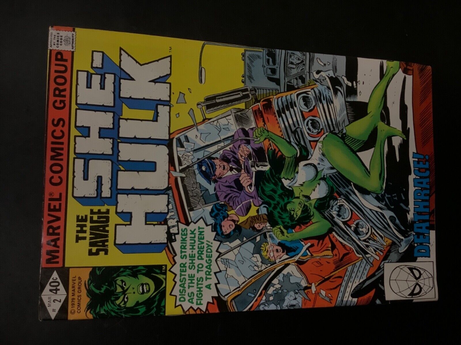 1979 Marvel comic book The Savage She Hulk No. 2 - preowned see photos