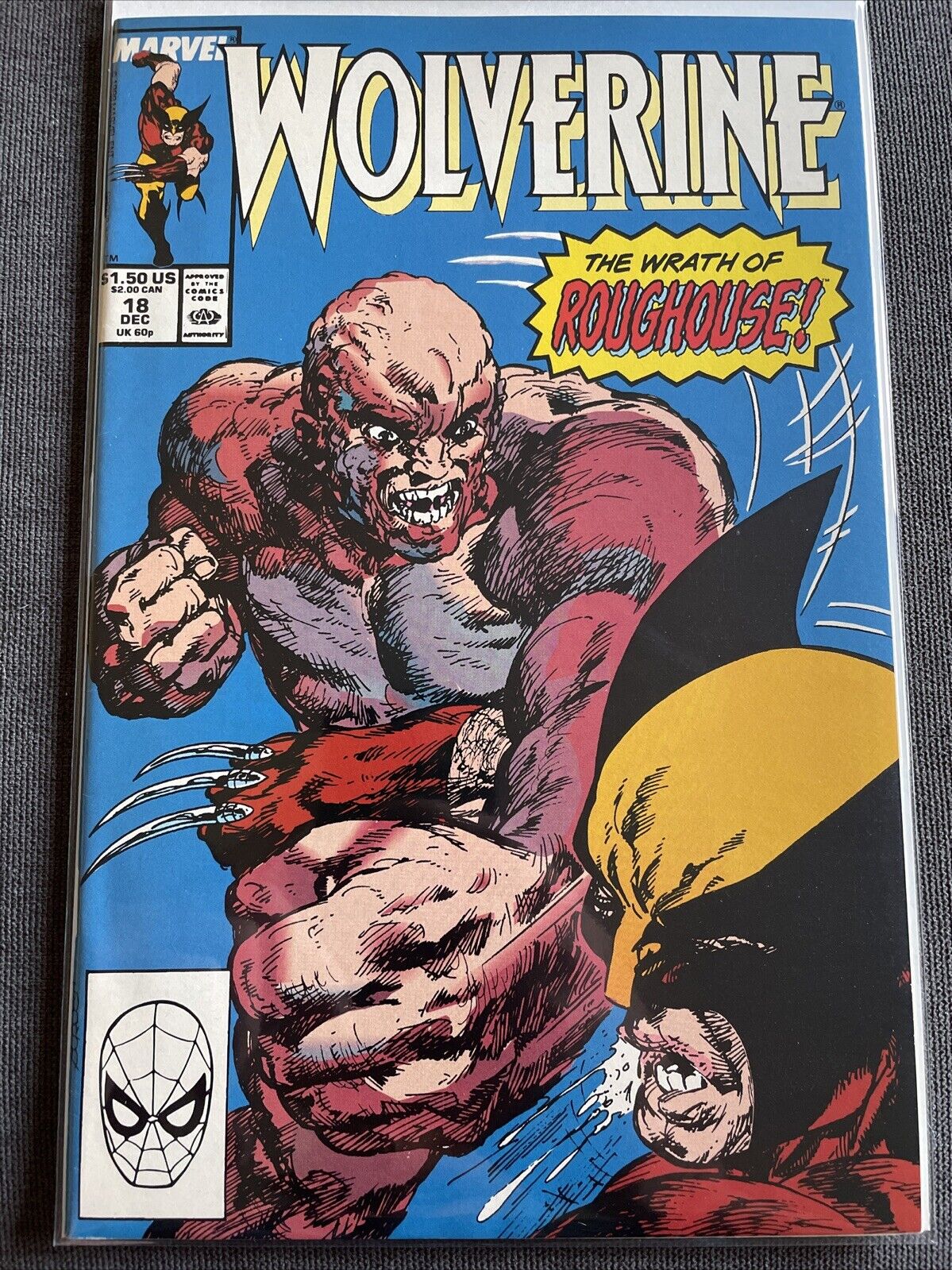 Marvel -  WOLVERINE #18 (Great Condition) bagged and boarded