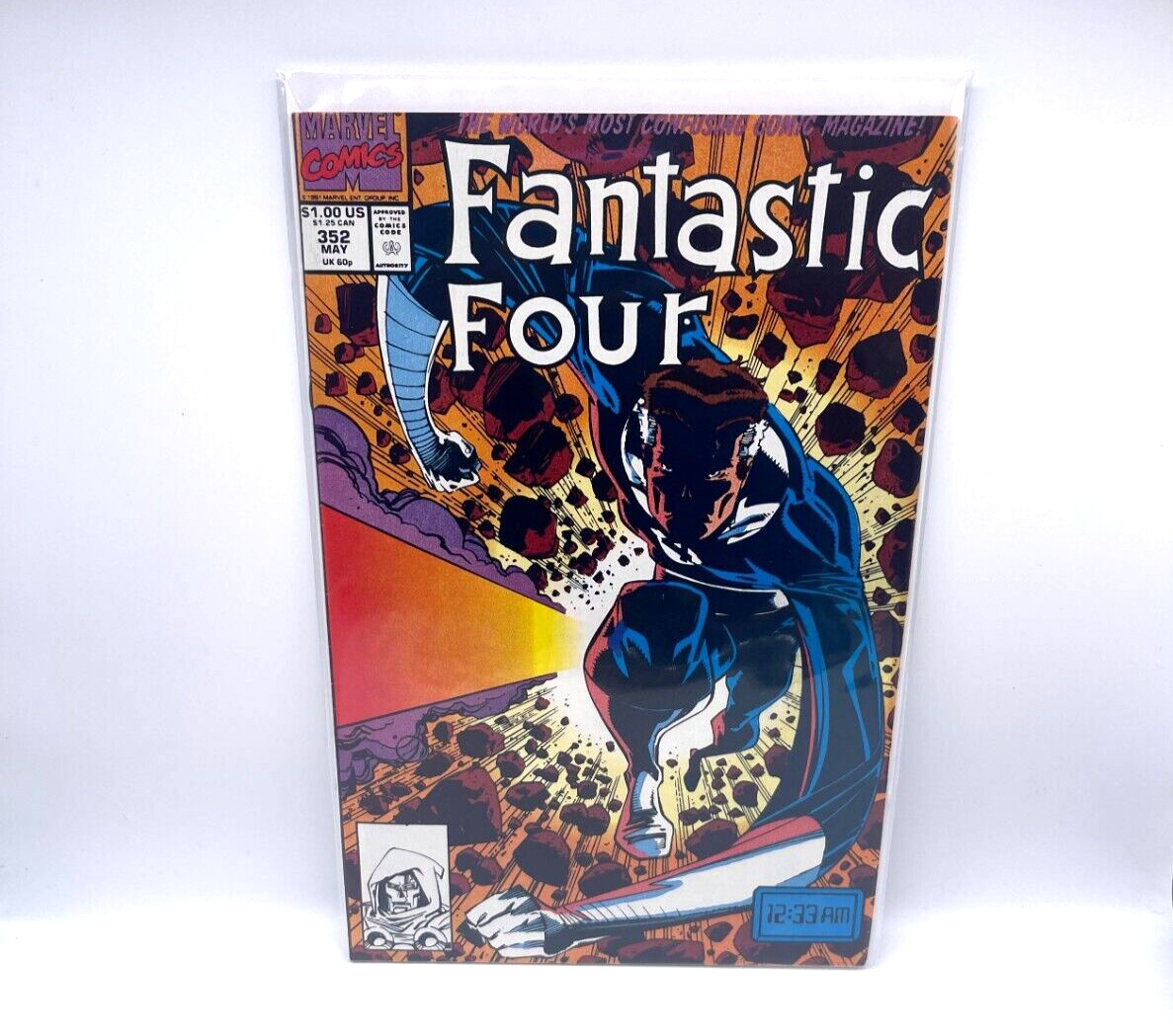 Fantastic Four #352 🔑 Comic☝️ App. Minutemen ✨ 