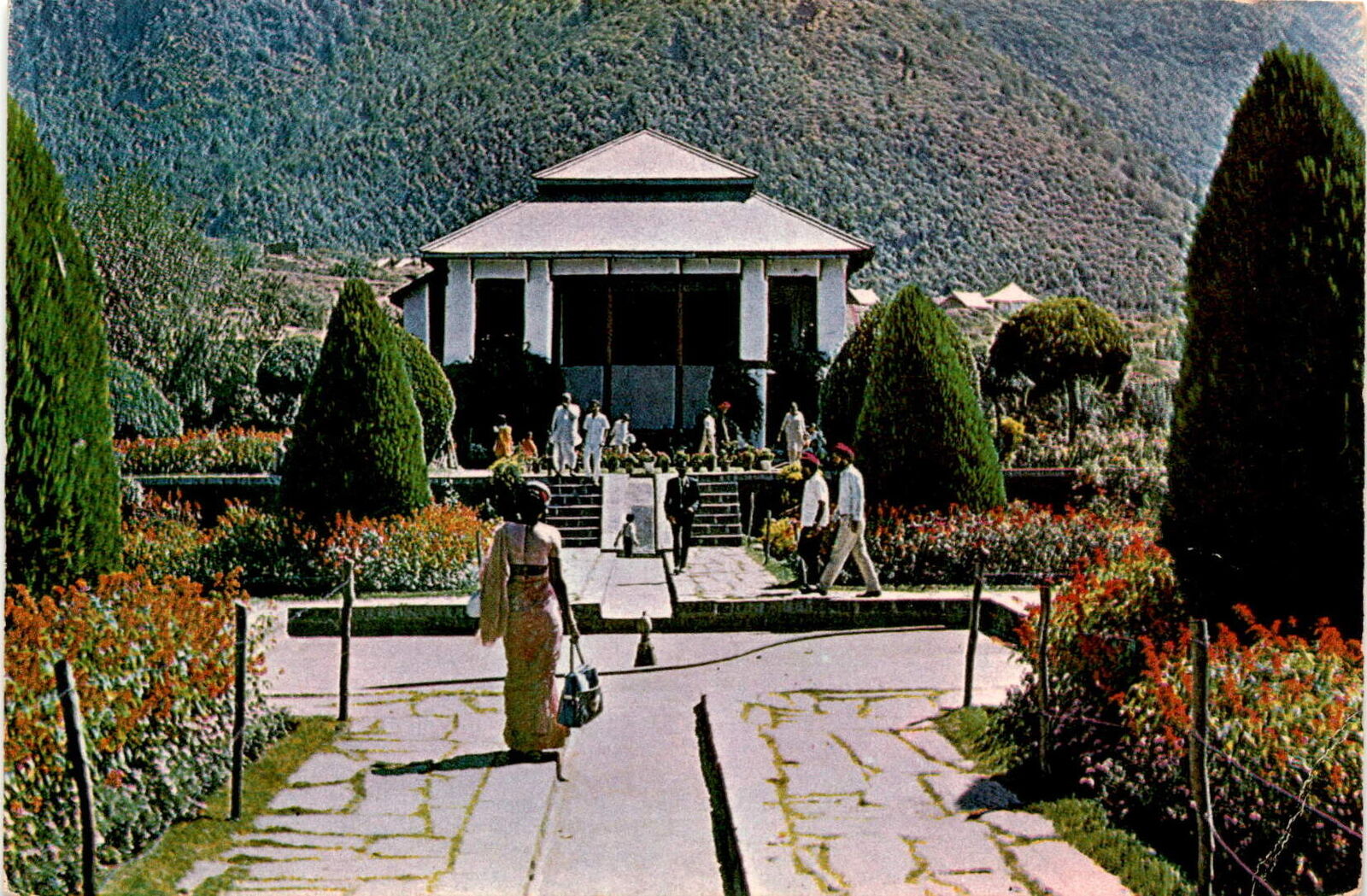 Srinagar, Kashmir, Ali Mardan Khan, Shah Jahan, Zabarwan mountain Postcard