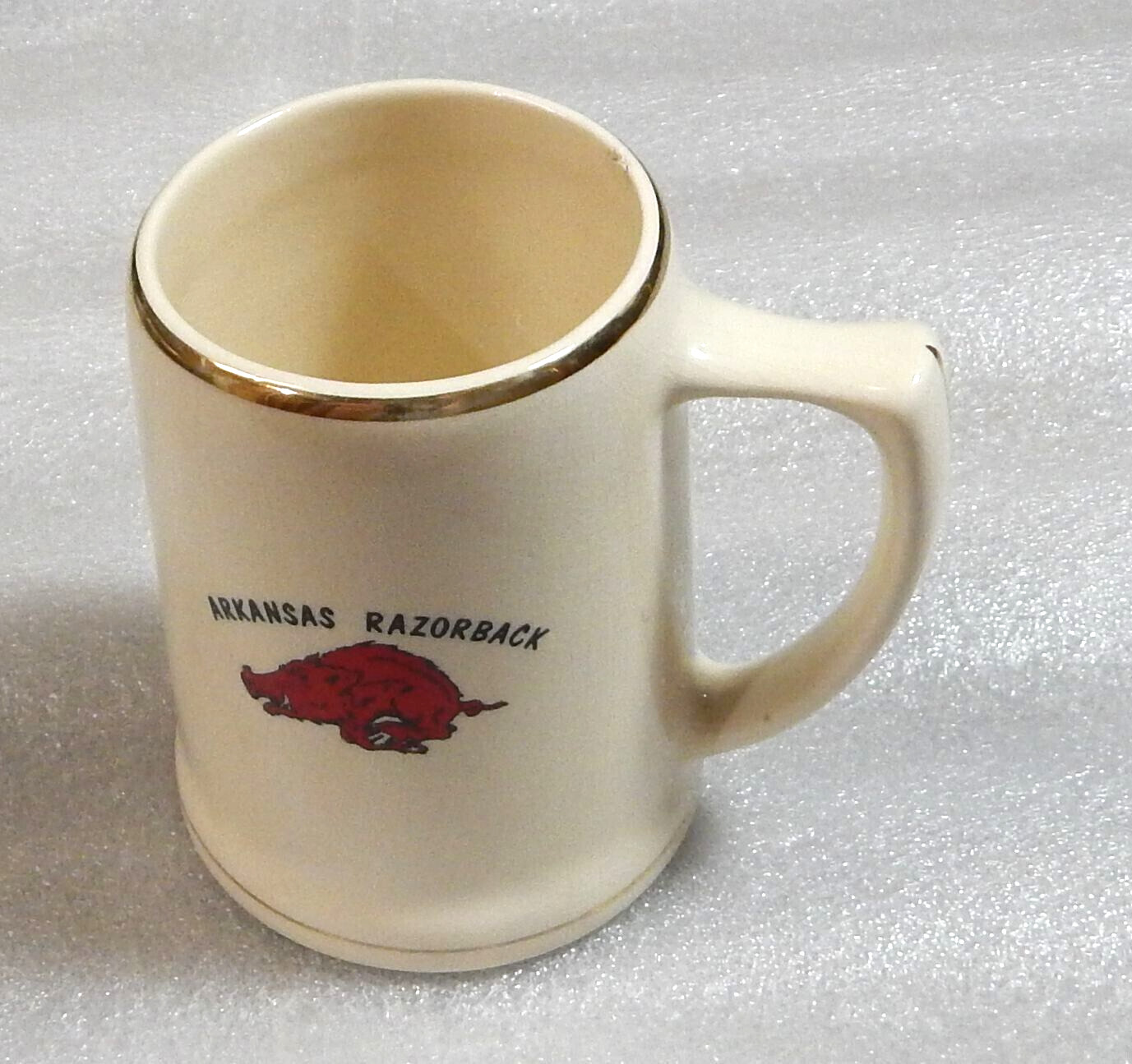 Vintage Old Arkansas Razorbacks Ceramic Mug 5\
