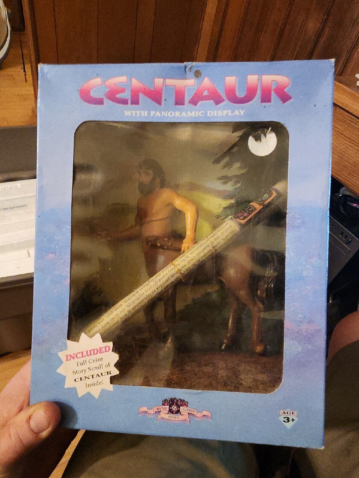 Vintage Shadowbox Collectibles Centaur Action Figure with Panoramic Display