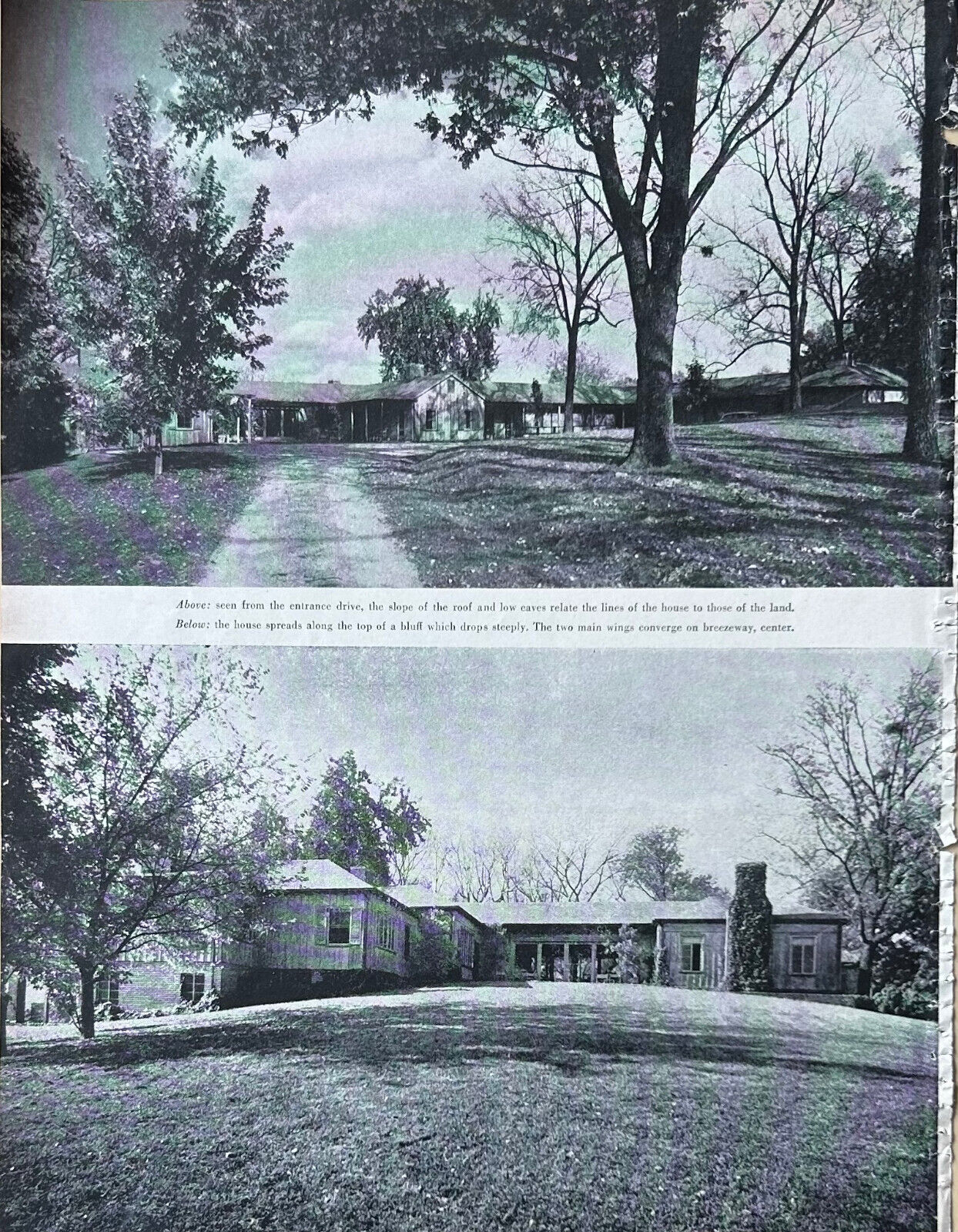 Harold F. Johnson Home 1948 Louisville KY James Kellum Smith Architect 4 Pages