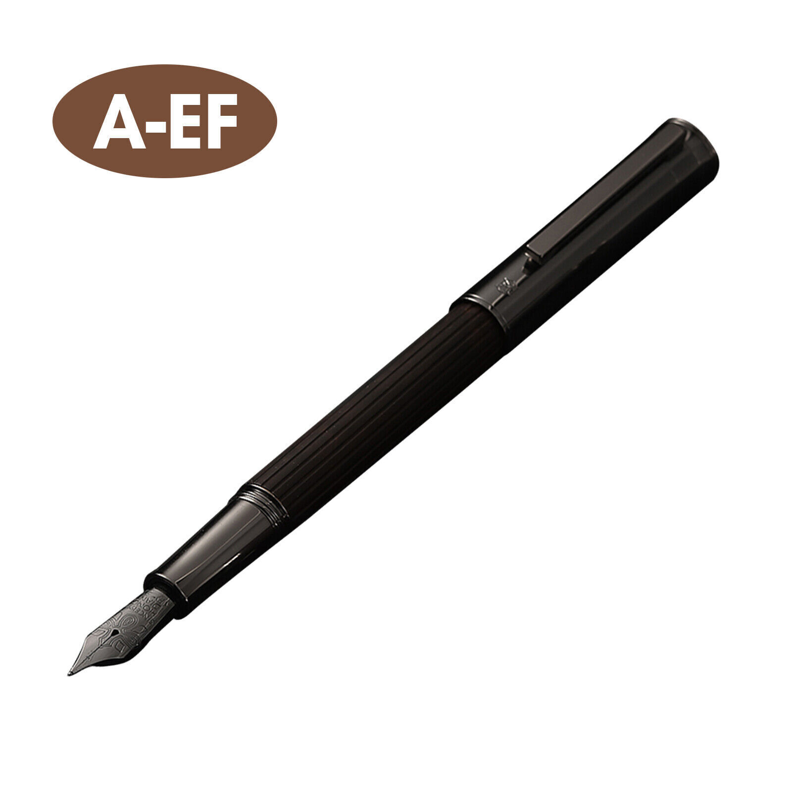 New HongDian 1866 Natural Wood Pen EF/F Nib Retro Pen High End Ink Gift PenHN