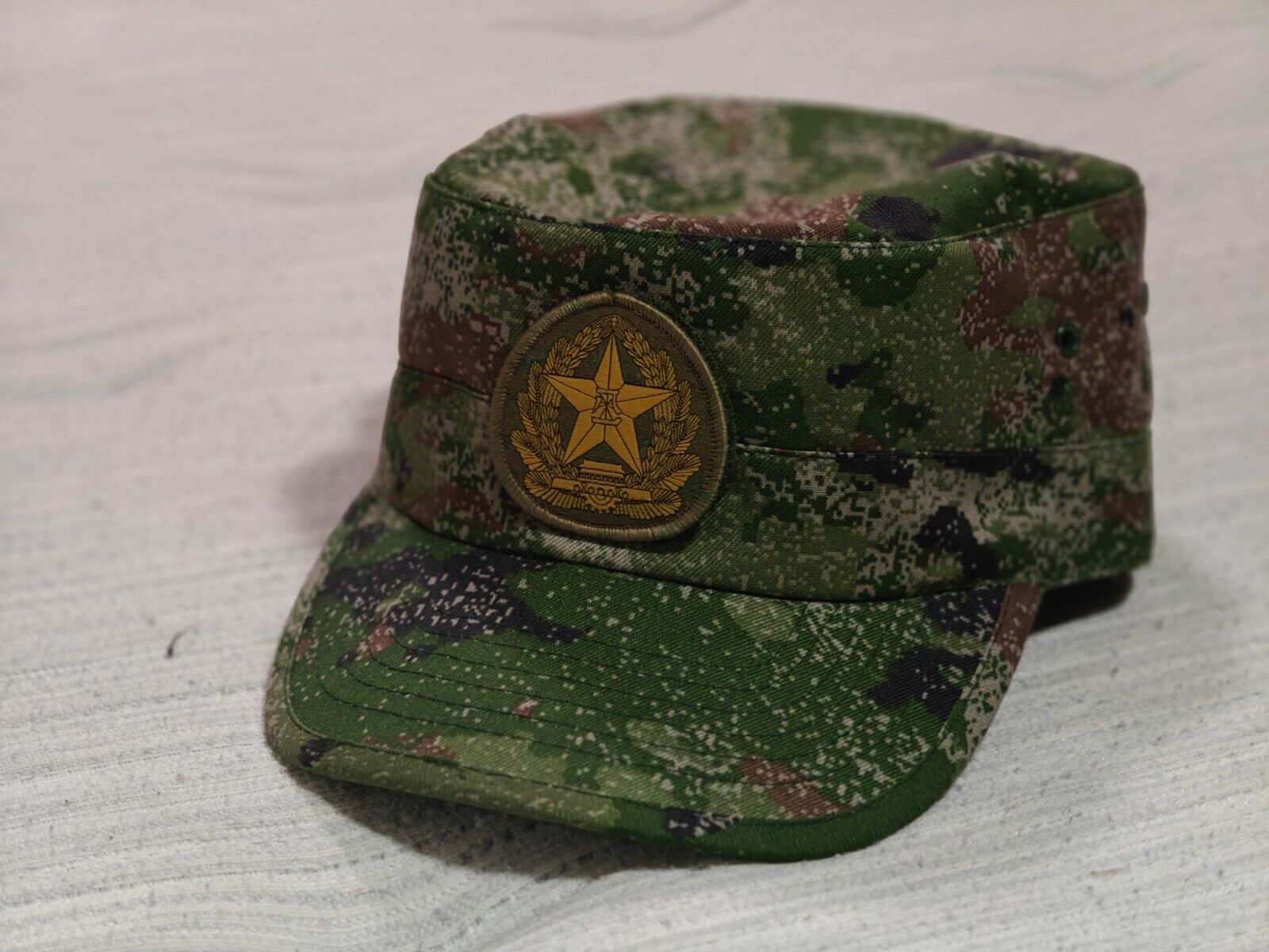 NEW Chinese Army PLA Type 21 “starry sky” Camo Patrol Cap Size 57 Or 58