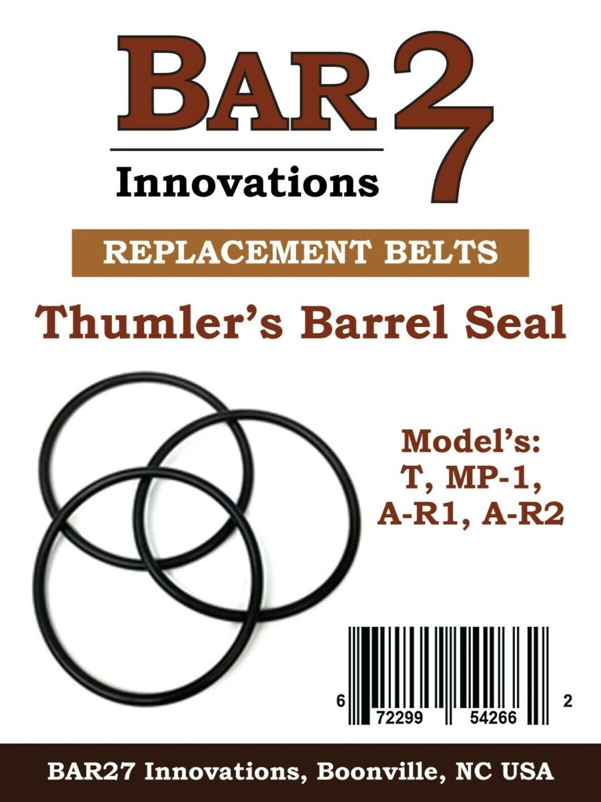 3 PACK R-3 Barrel Seal Rings Thumler\'s Rock Tumbler 3lb Barrels T,MP-1,A-R1,A-R2