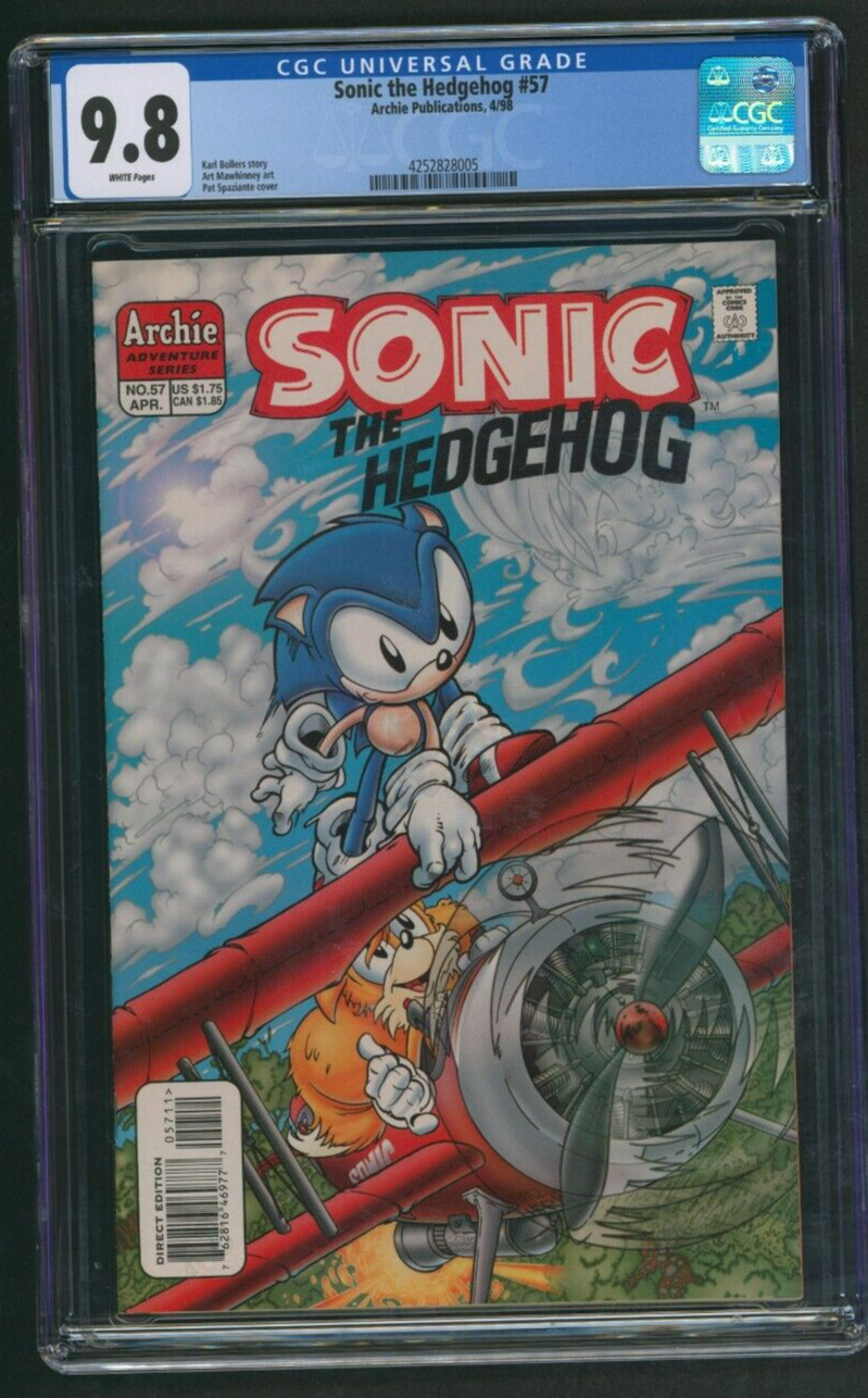 Sonic the Hedgehog #57 CGC 9.8