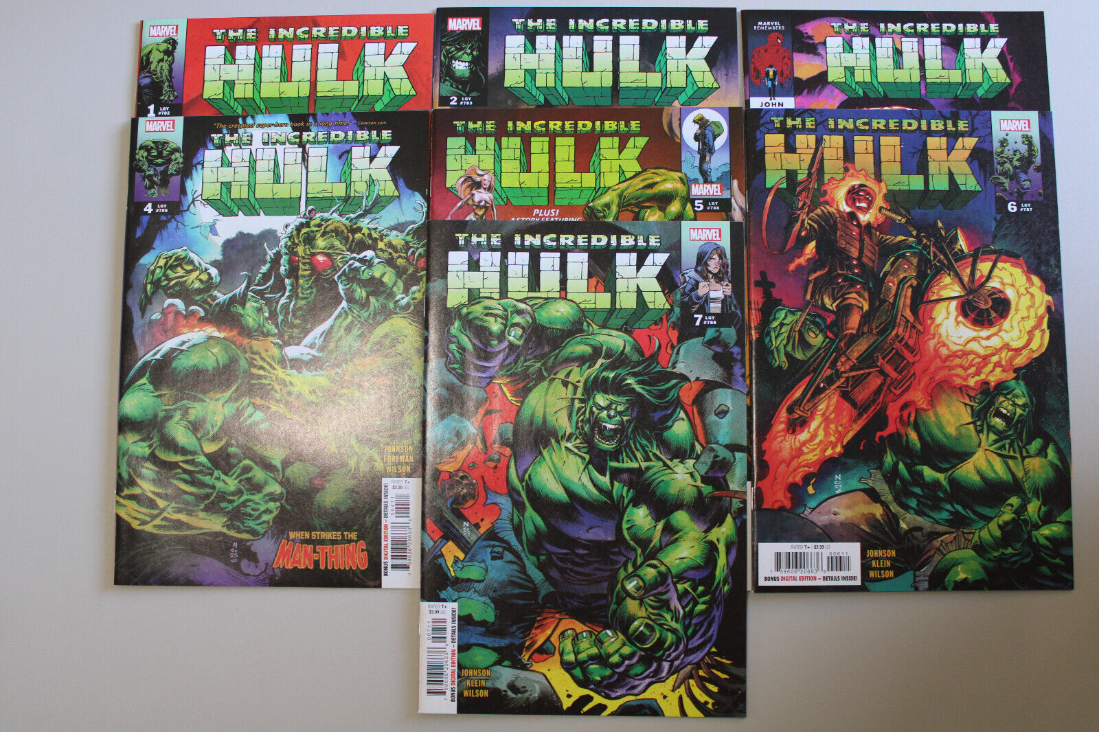 Incredible Hulk #\'s 1-7 (2023)