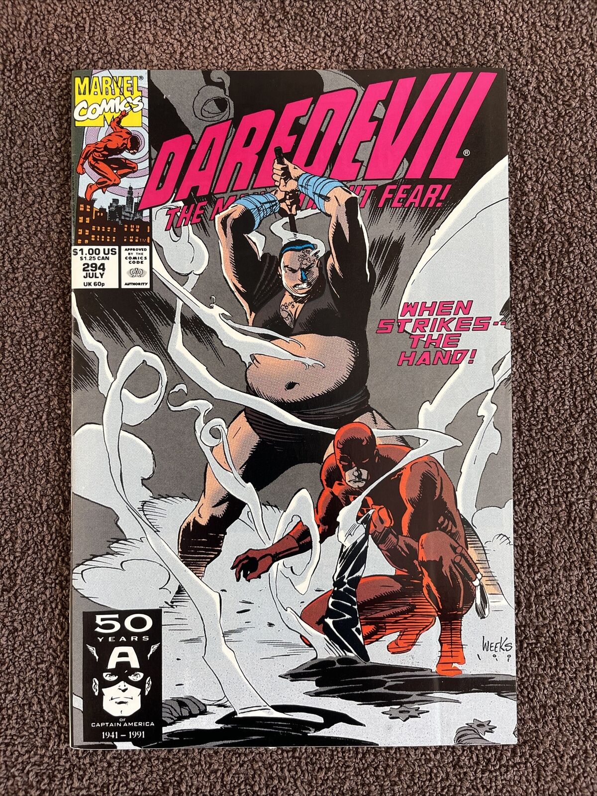 DAREDEVIL #294 (Marvel, 1991) Lee Weeks