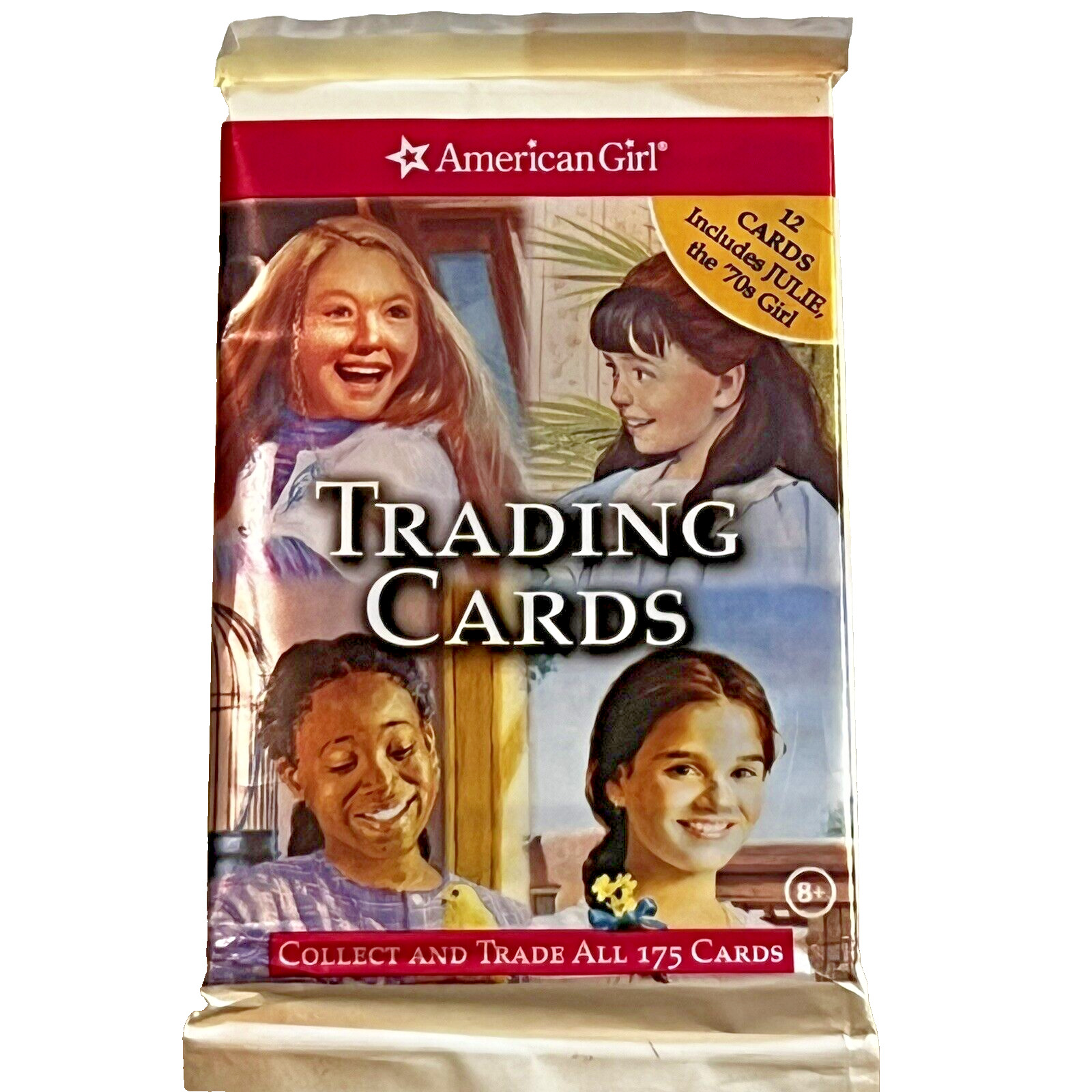 American Girl Trading Cards Complete 12 Set Includes Julie 70\'s Girl 2007 MINT