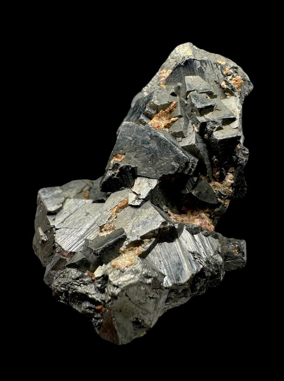 Lustrous Arsenopyrite Crystals: Freiberg . Saxony , Germany 🇩🇪