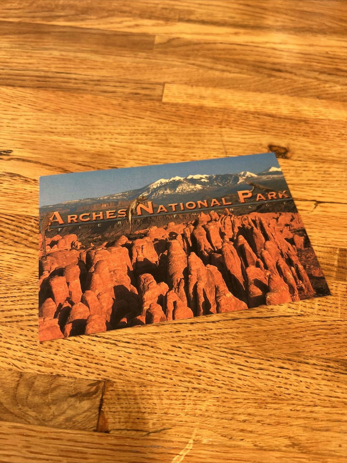 Vintage Postcard - Fiery Furnace, Arches National Park, Utah