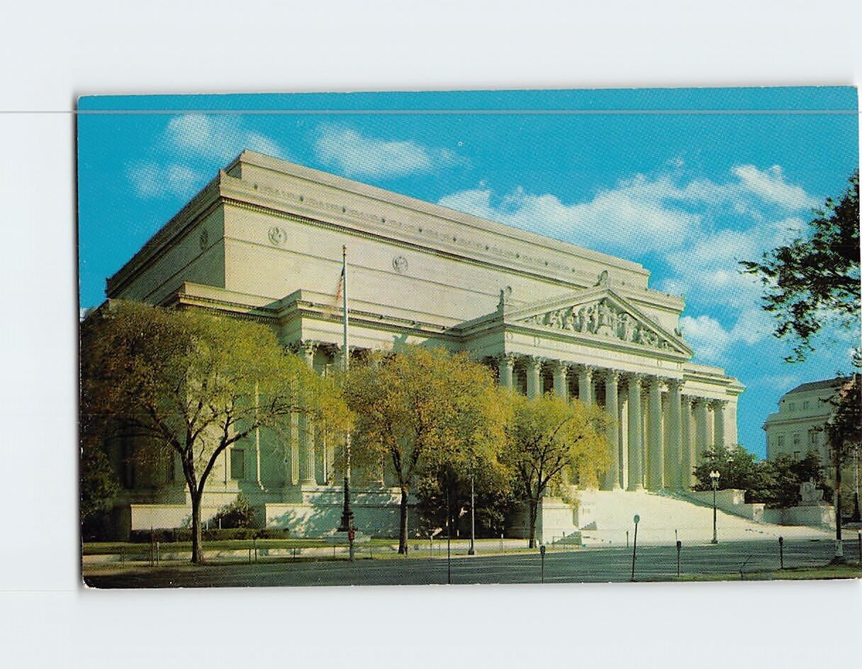 Postcard National Archives Building Washington DC USA
